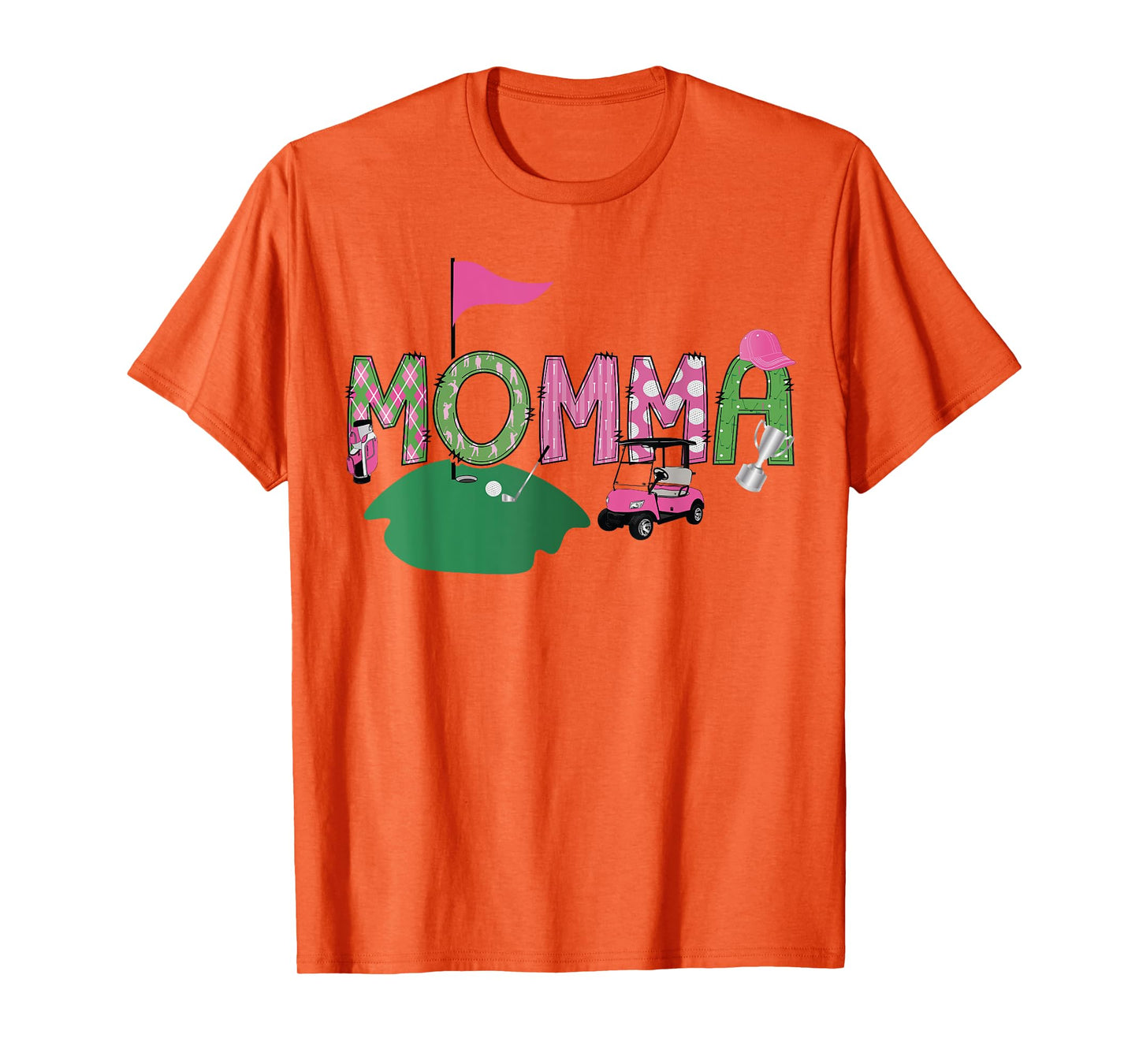 Golf Momma Hole In One Golf 1St Birthday Party T-Shirt