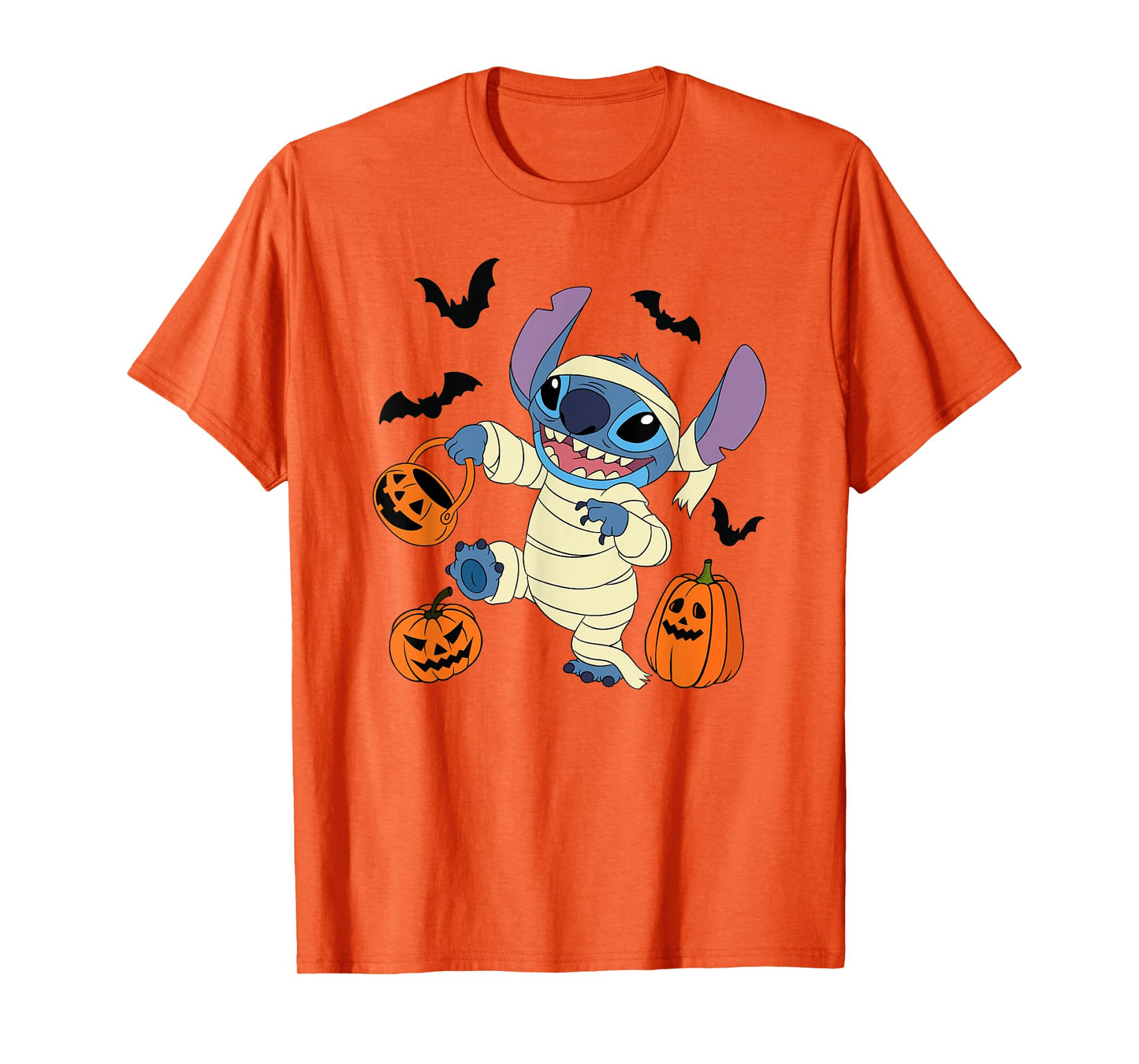 Disney Lilo & Stitch Halloween Funny Mummy Costume T-Shirt