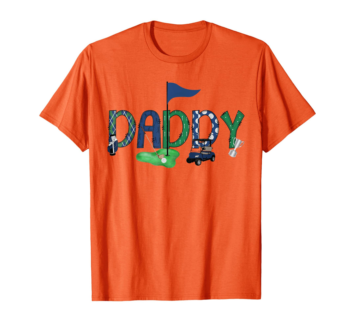 Daddy Of The Birthday Boy Hole in One Golf Sport Matching T-Shirt