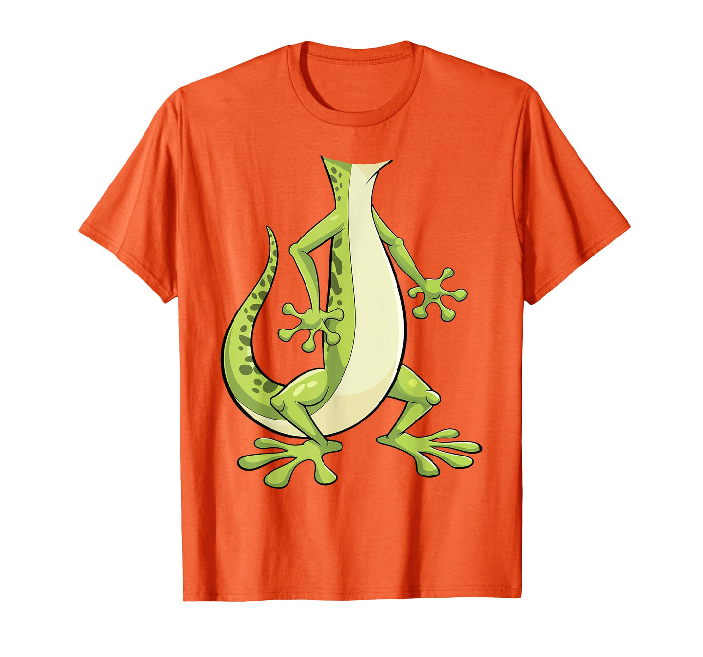 Gecko Shirt Adult Kids Men Women Green Lizard Costume T-Shirt