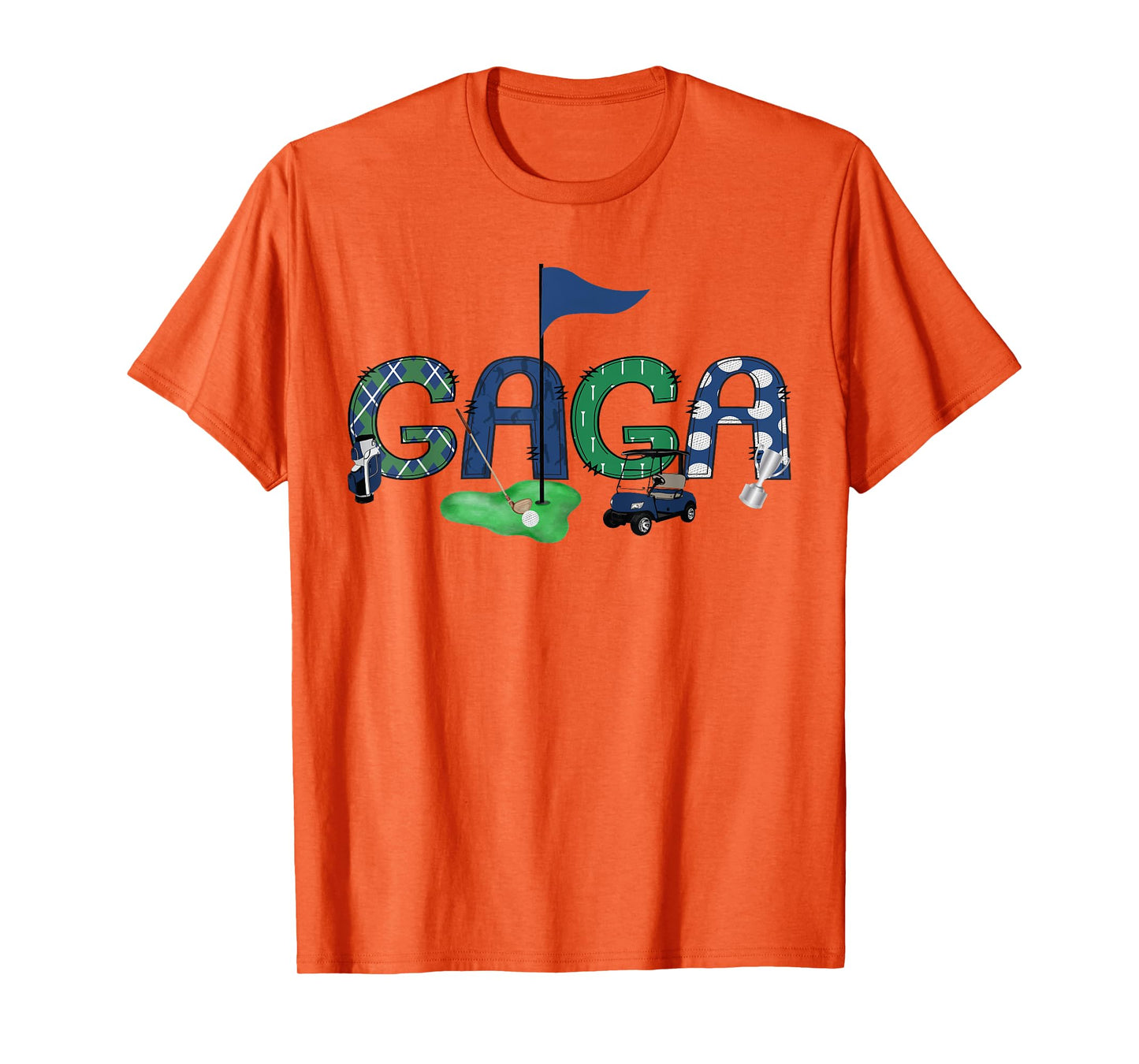 Gaga Of The Birthday Boy Hole in One Golf Sport Matching T-Shirt
