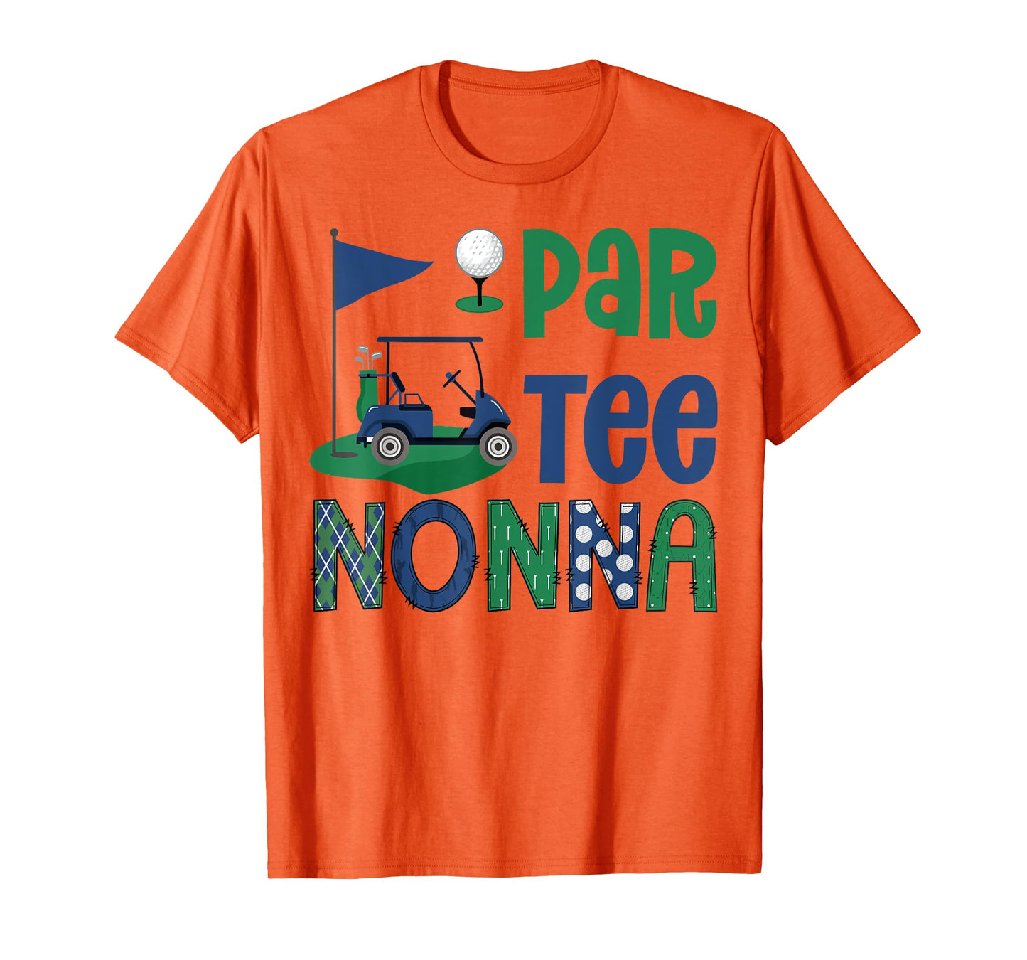 Par-Tee Nonna Golf Lover Birthday Party Family Matching T-Shirt
