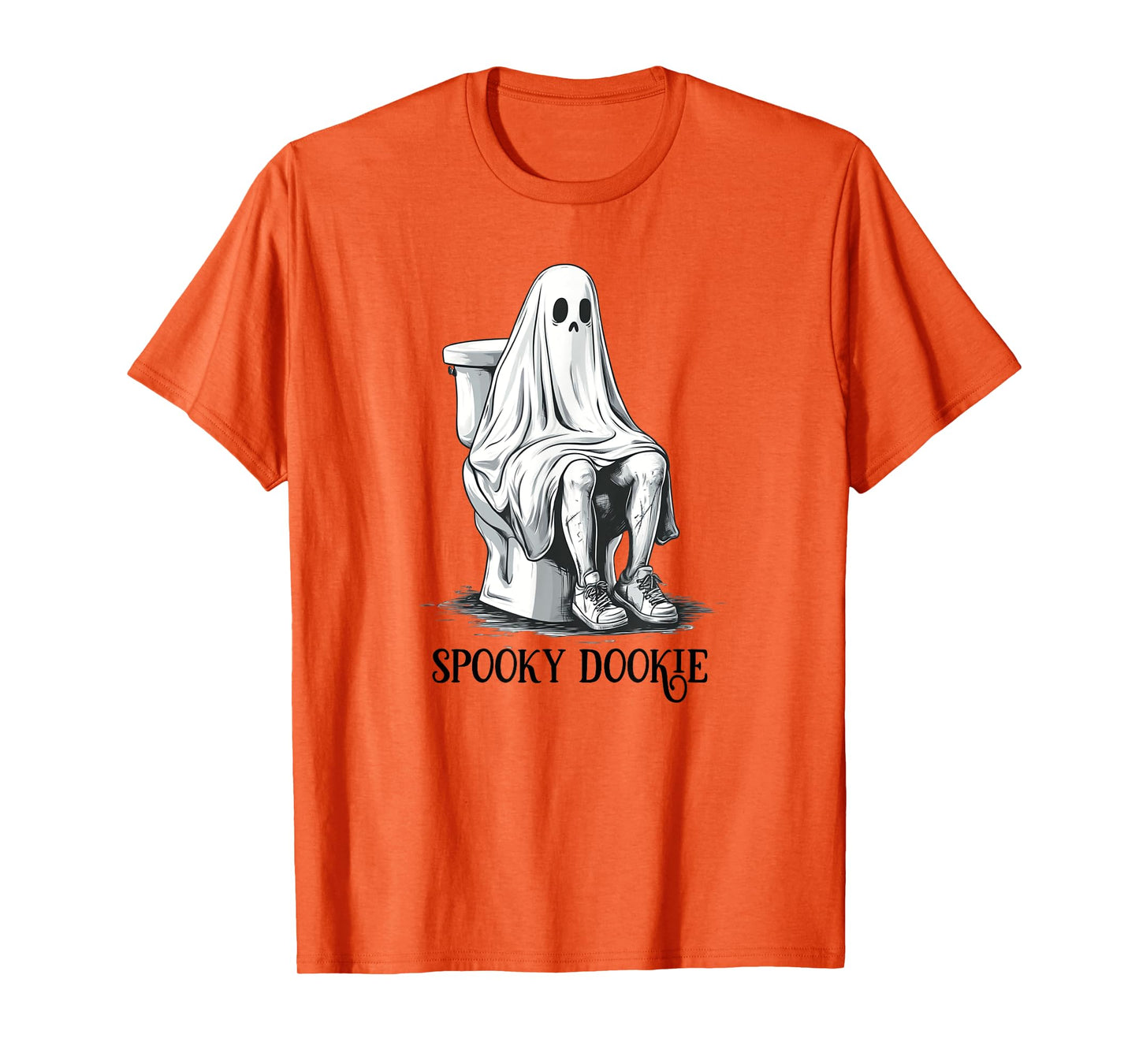 Funny Spooky Dookie Immature Halloween T-Shirt