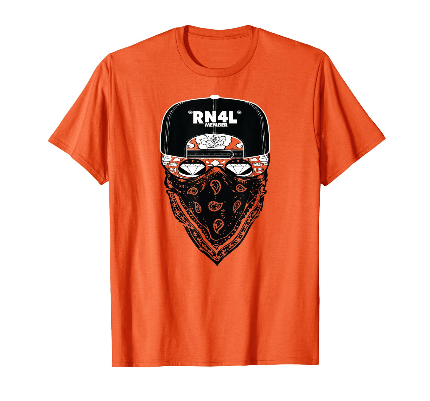 RN4L Member Candy Skull Bandana Sugar Skull T-Shirt