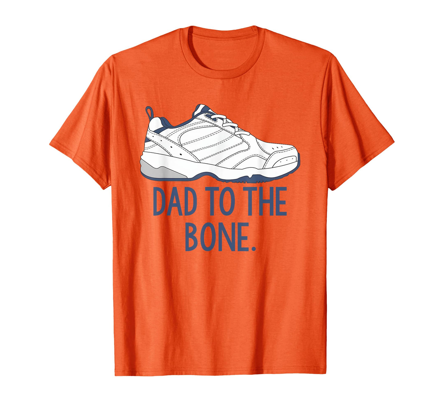 Dad To The Bone, Funny Balance Grandpa, Funny Dad Shoe T-Shirt