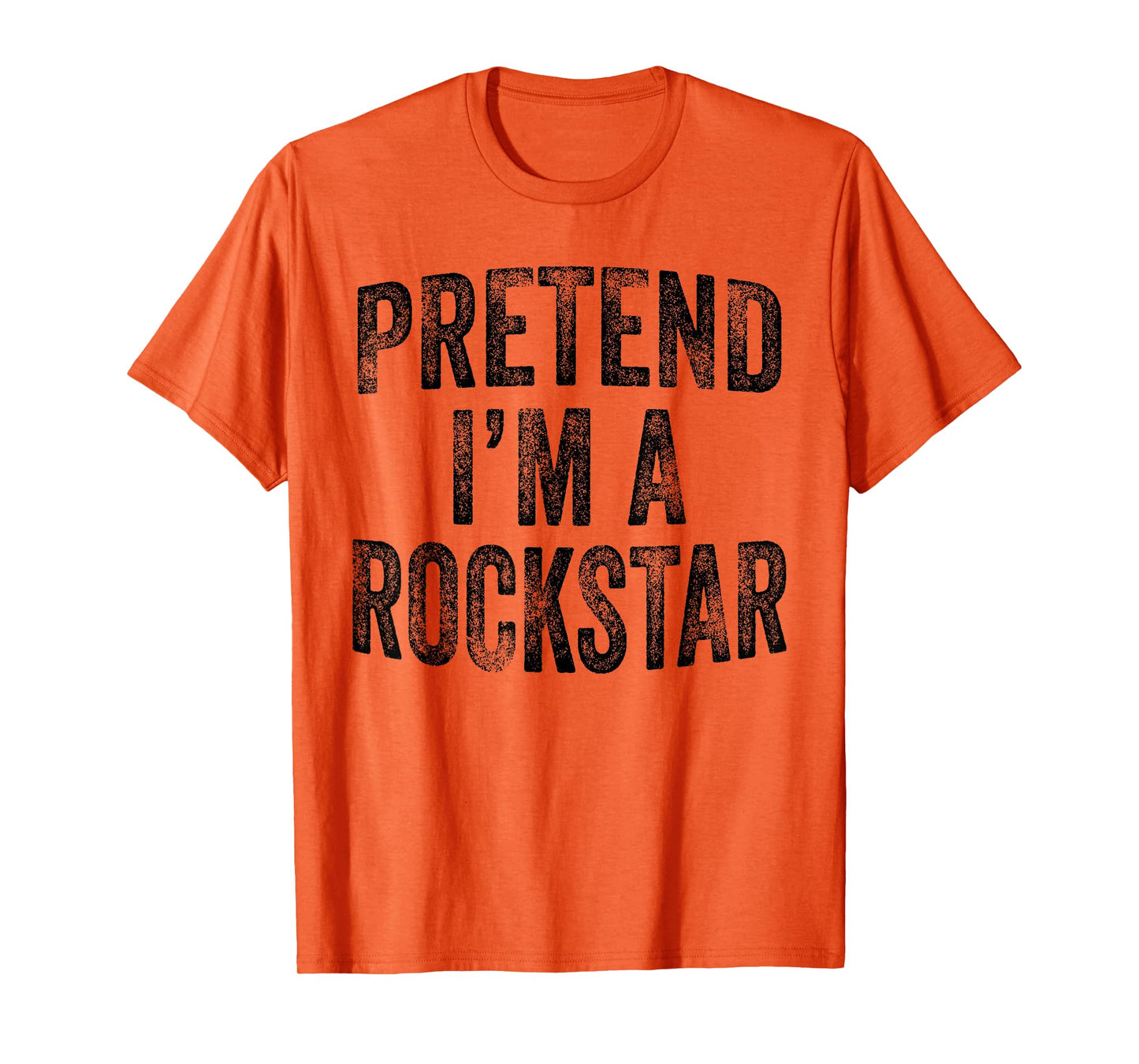 Pretend I'm A Rockstar Family Halloween Rock Star Costume T-Shirt