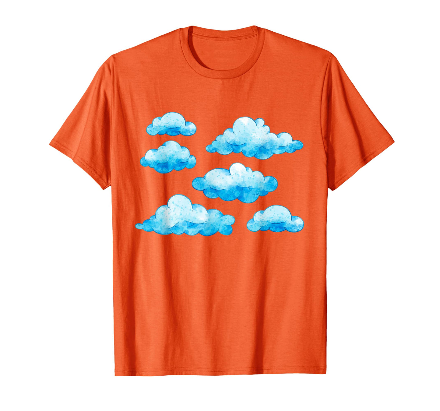 Blue White Clouds T-Shirt