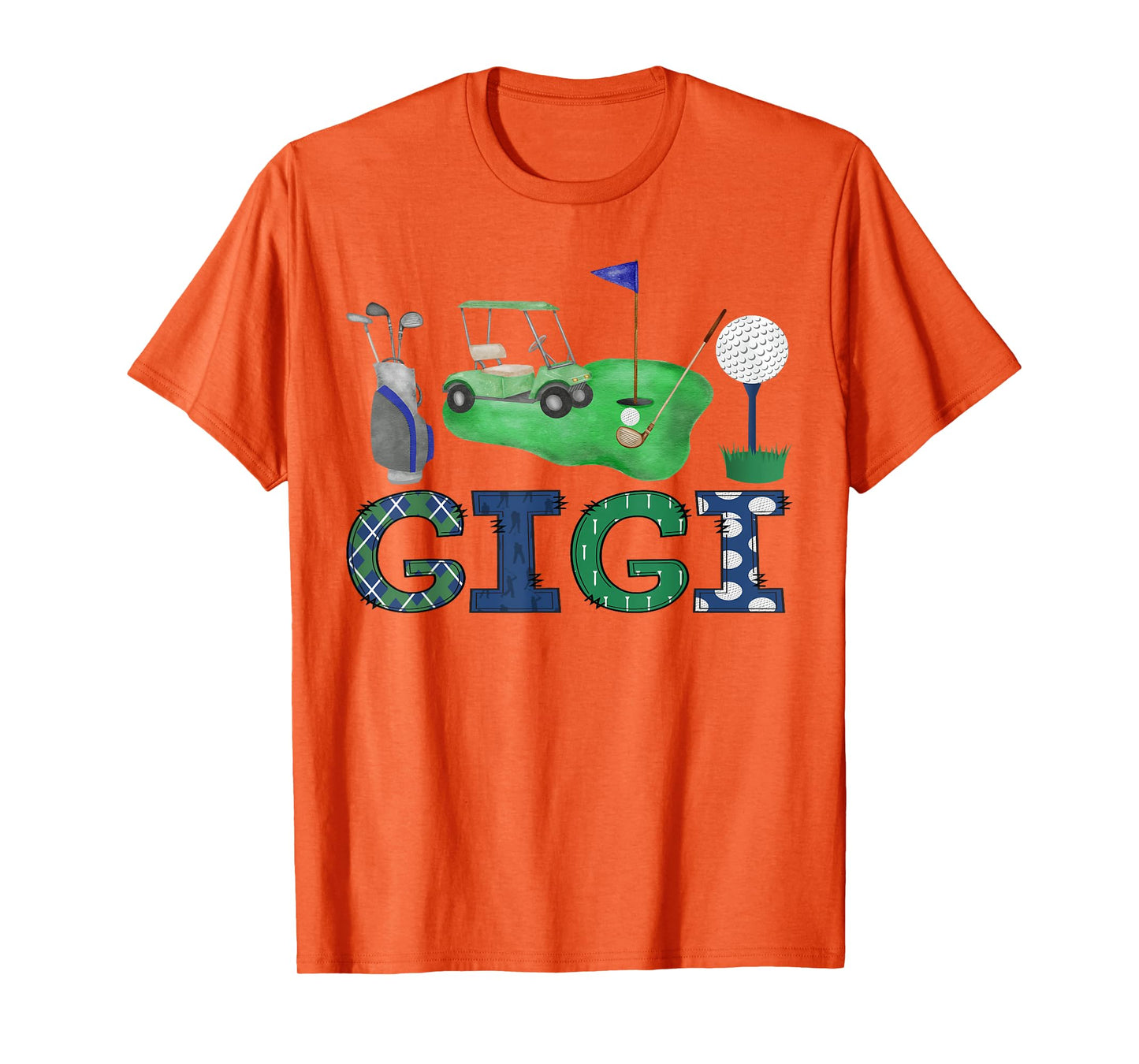 Gigi Of The Birthday Boy Hole in One Golf Sport Matching T-Shirt