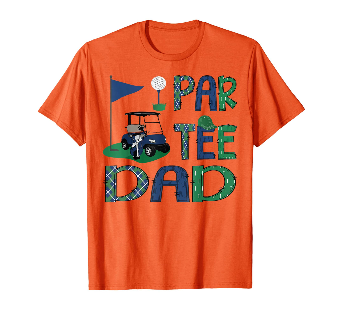 Par-Tee Dad Golf Lover Birthday Party Family Matching T-Shirt
