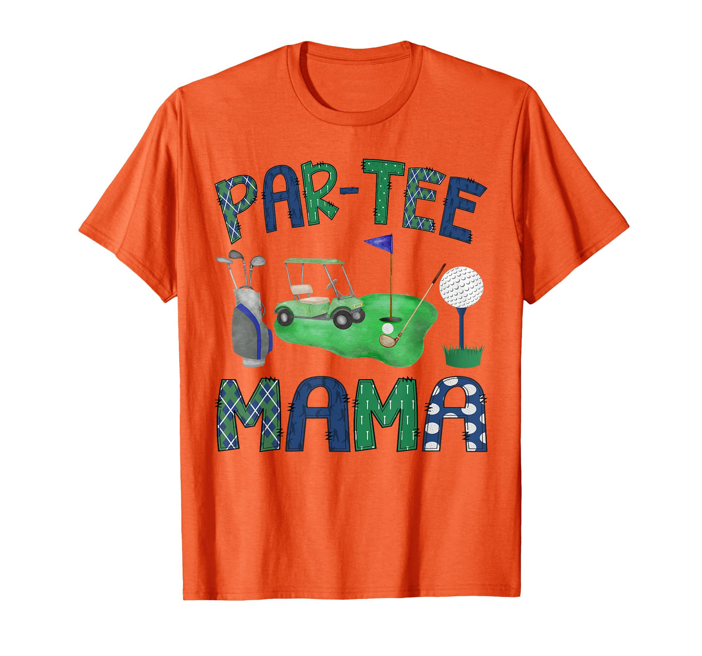 Par-Tee Mama Hole in One Birthday Party T-Shirt