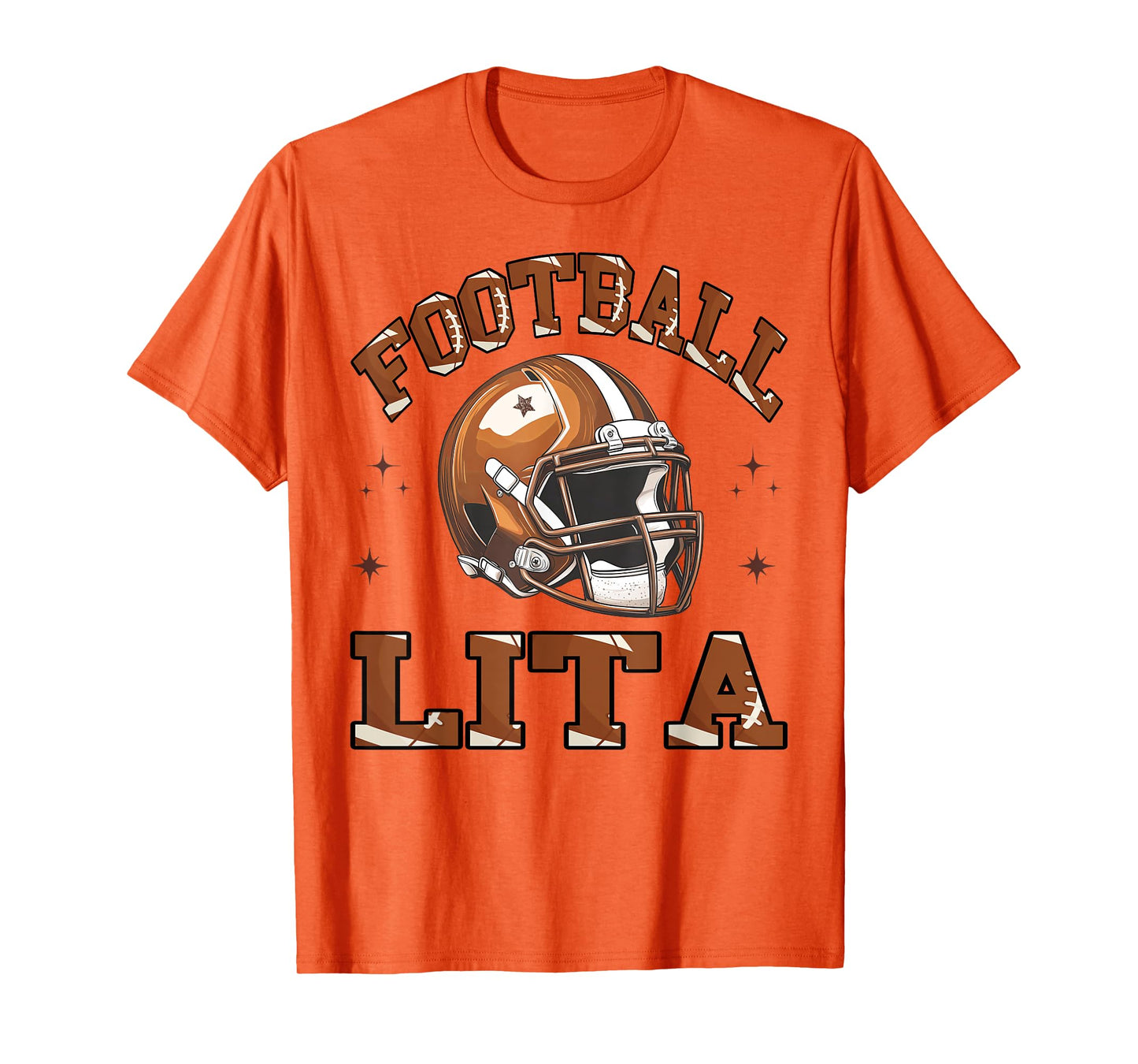 Football Lita Retro American Football Coquette T-Shirt