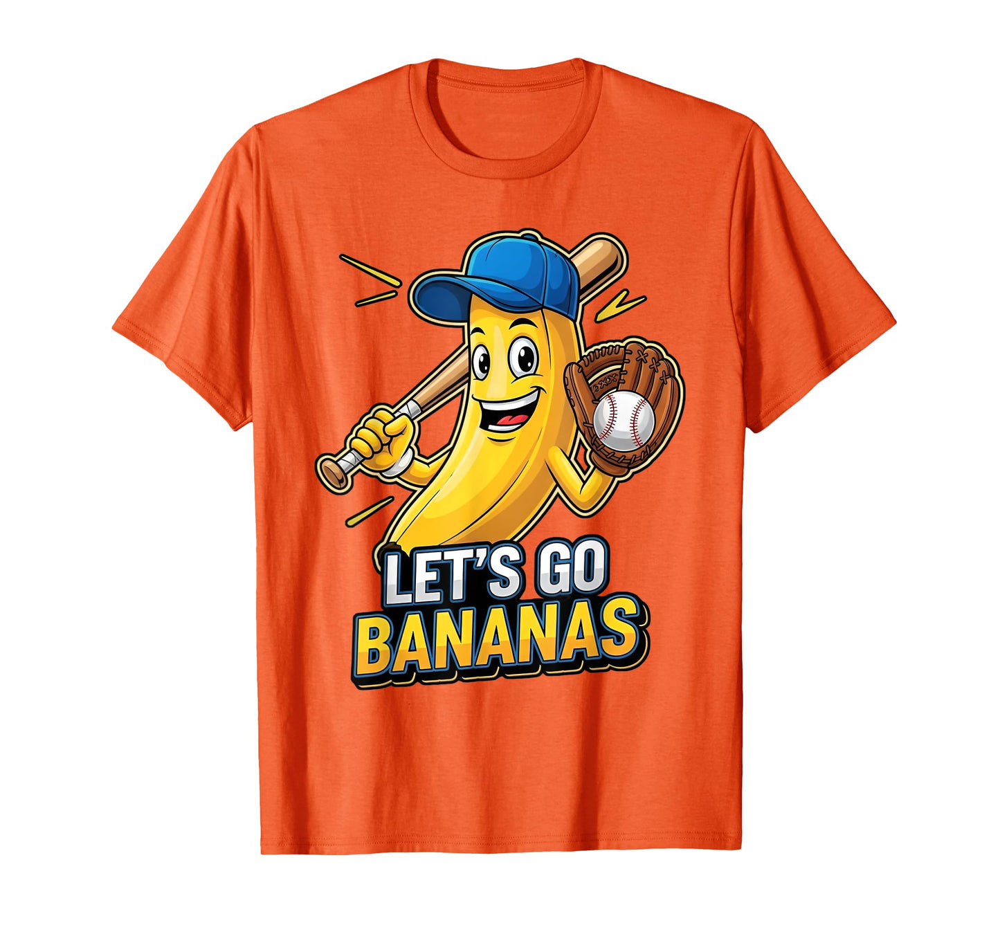 Funny Boys Banana T-Shirts Gifts Merch Shirt Lets Go Bananas T-Shirt