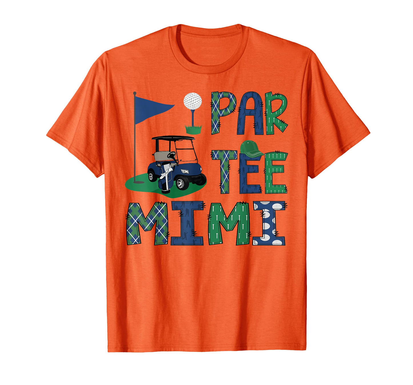 Par-Tee Mimi Golf Lover Birthday Party Family Matching T-Shirt