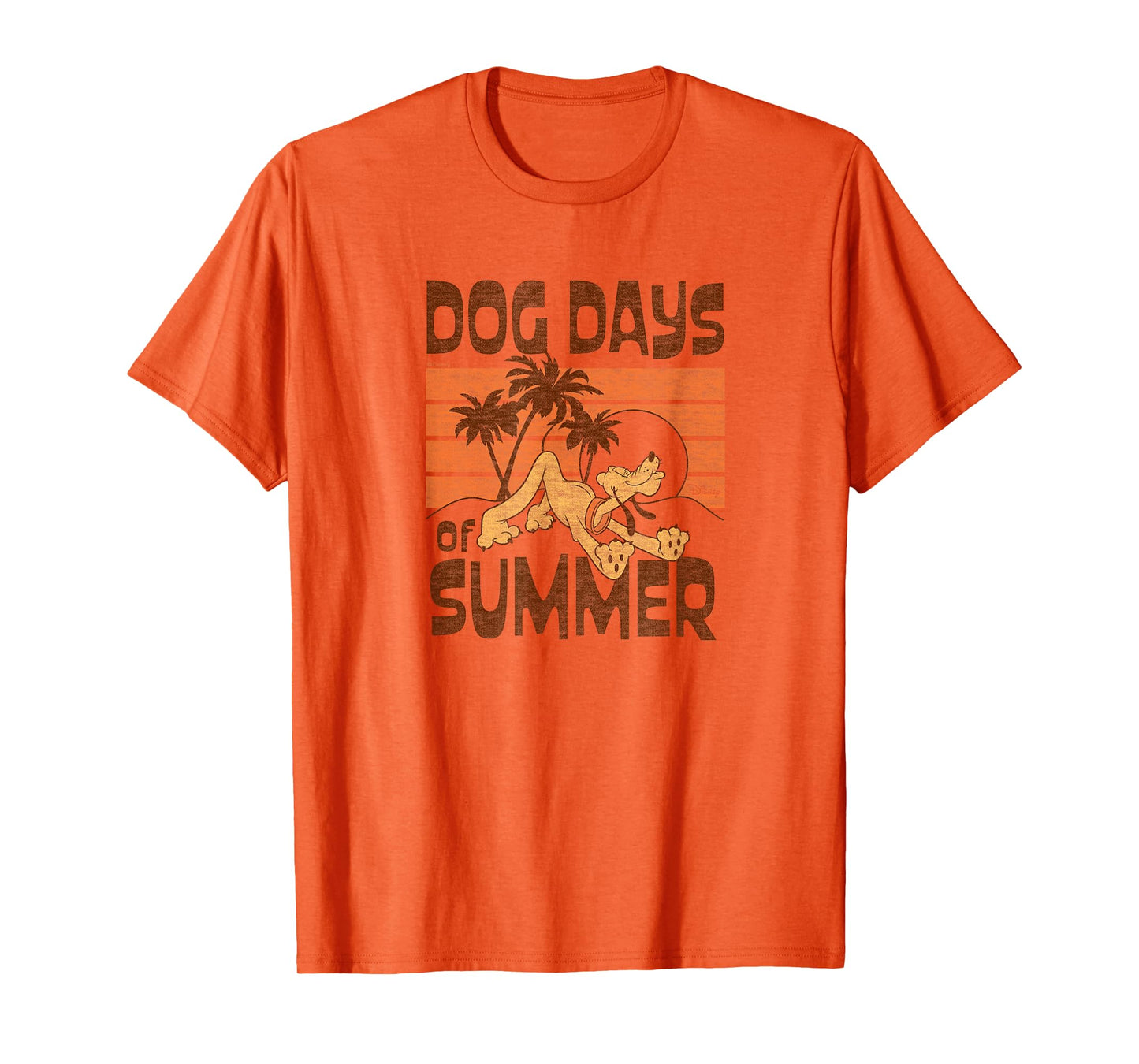 Disney - Dog Days of Summer Pluto Men Women Girls Kids T-Shirt