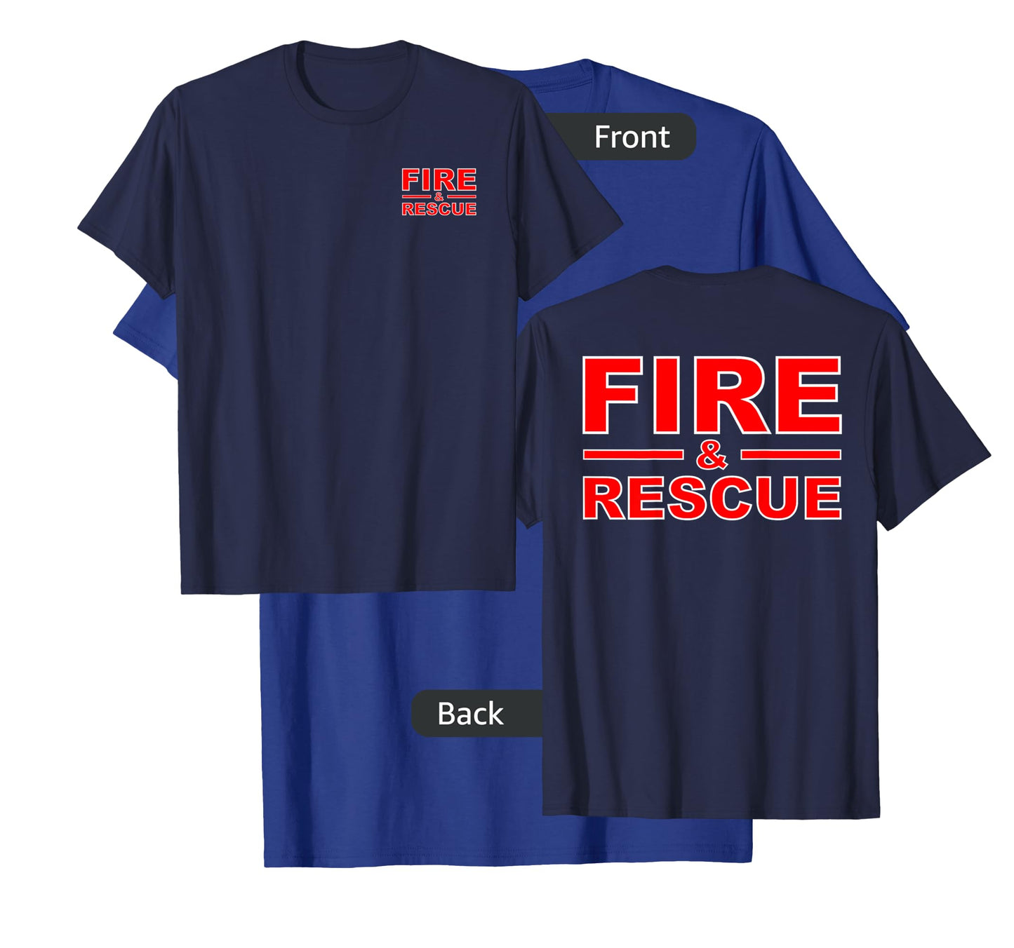 FIRE Rescue FIRE Fighter Fireman Kids Youth Adult Boys Girls T-Shirt