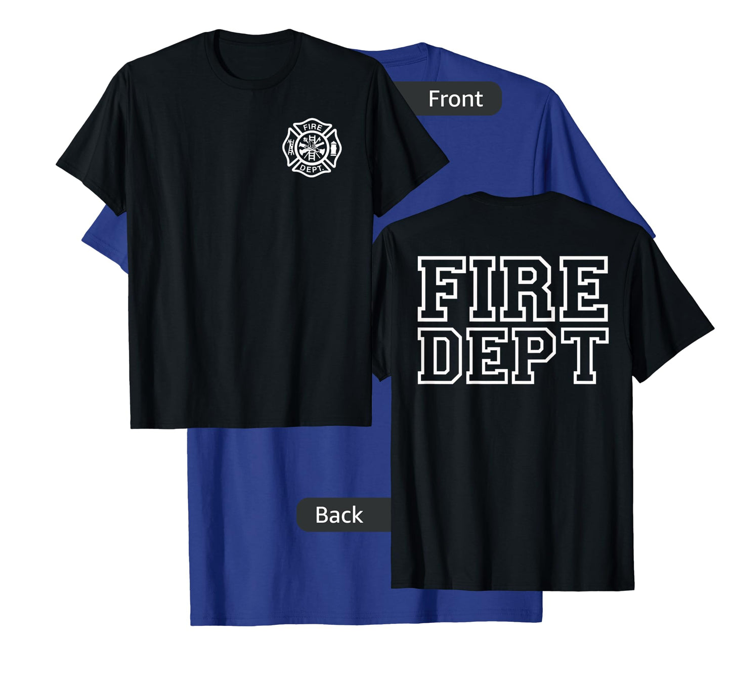 Fire Department Logo Uniform Fireman Symbol Firefighter Gear T-Shirt