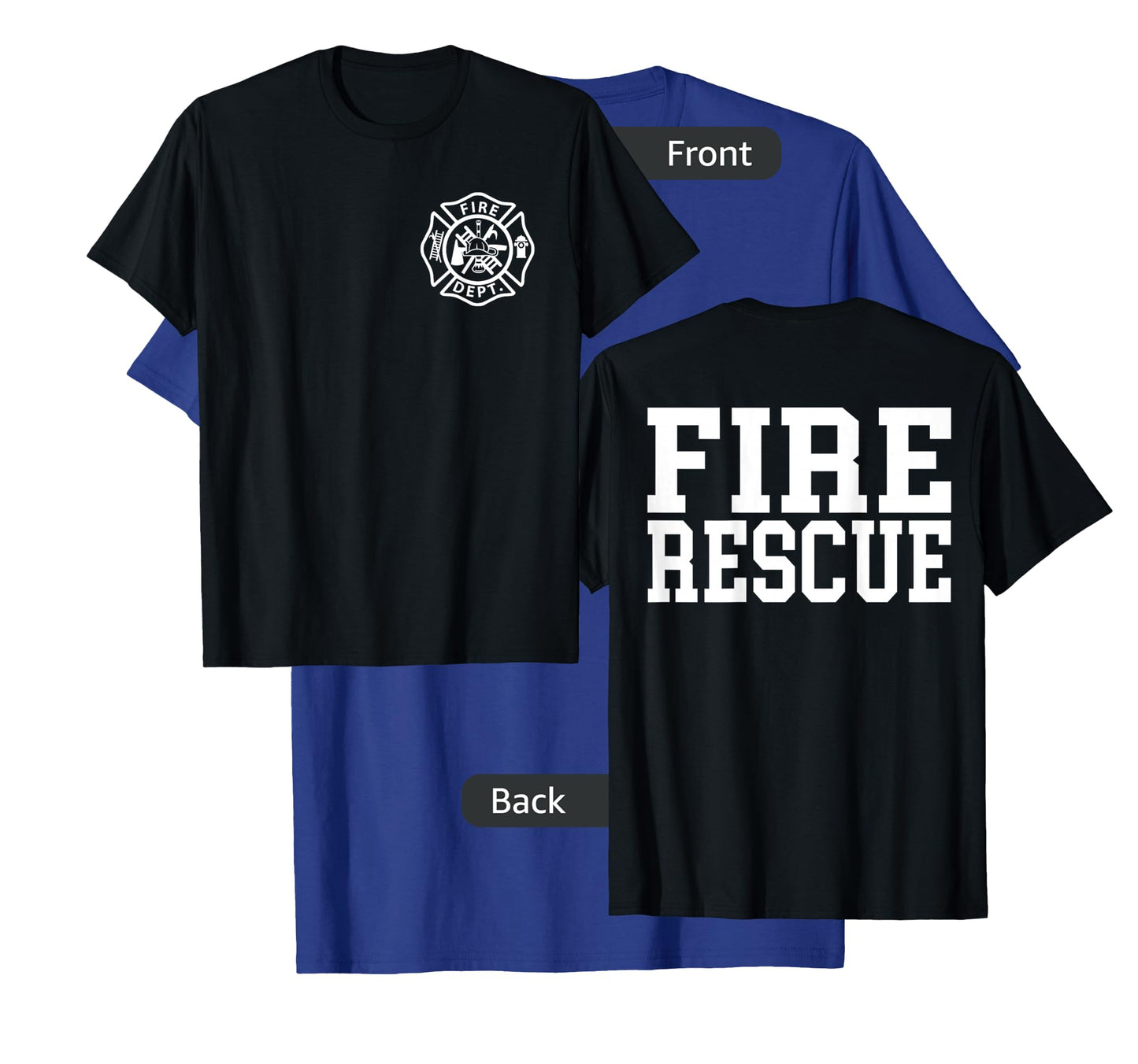 Fire Department Logo Uniform Fireman Symbol Firefighter Gear T-Shirt