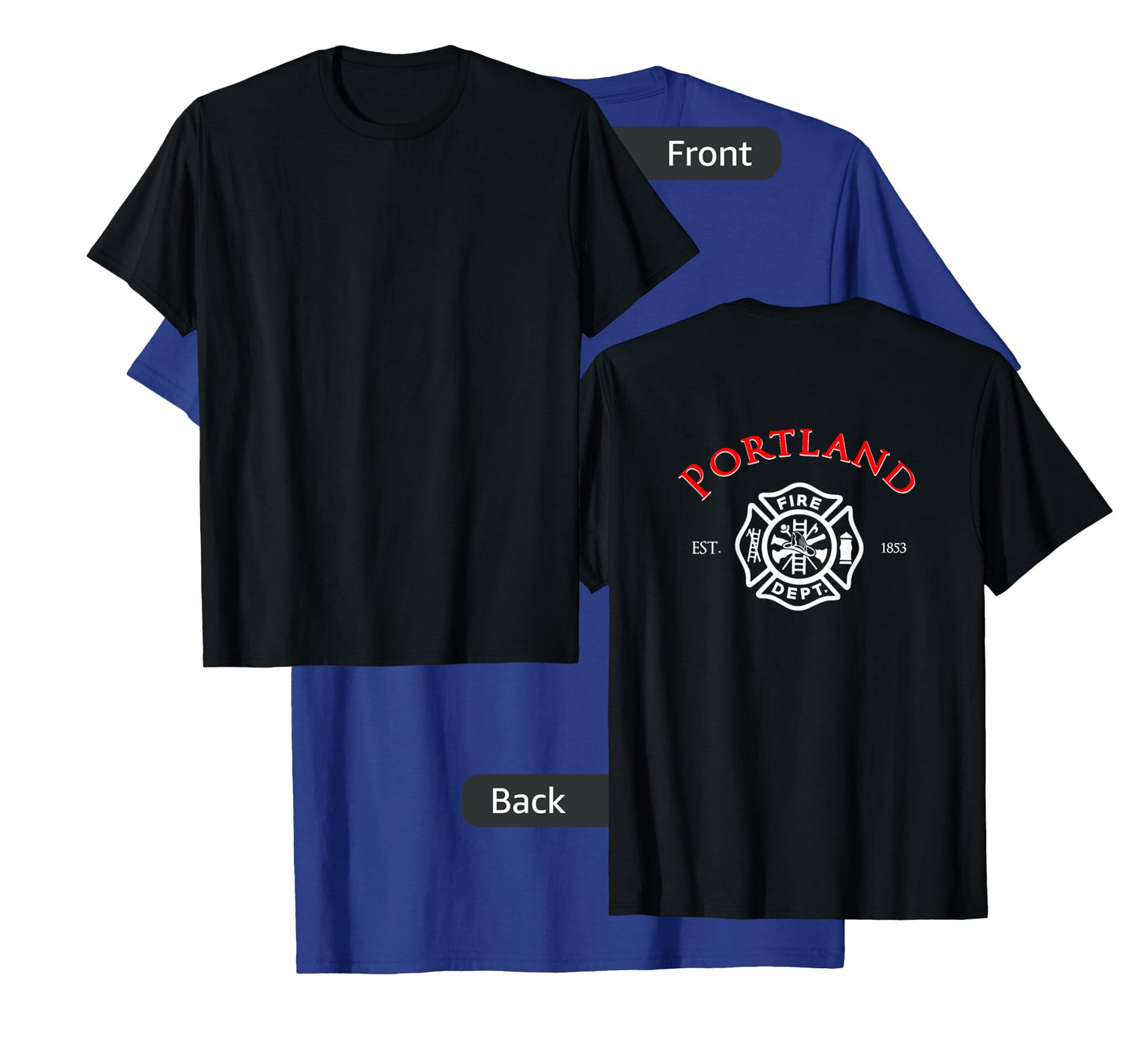 City of Portland Fire Rescue Oregon Firefighter T-Shirt T-Shirt