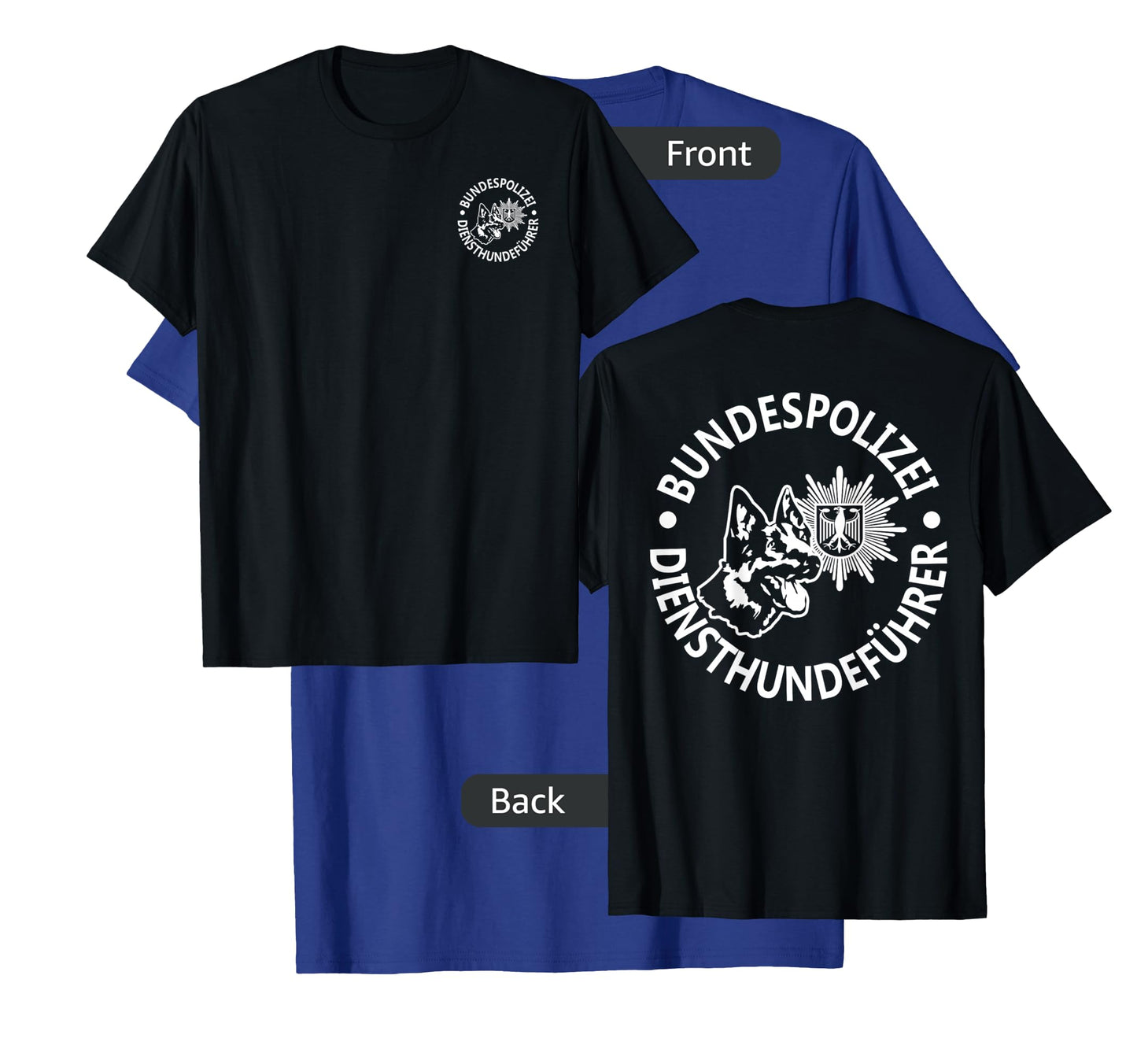 Germany K9 Police Bundespolizei T-shirt T-Shirt