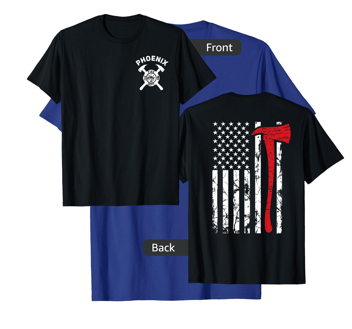 City Of Phoenix Fire Department Arizona Firefighter T-Shirt