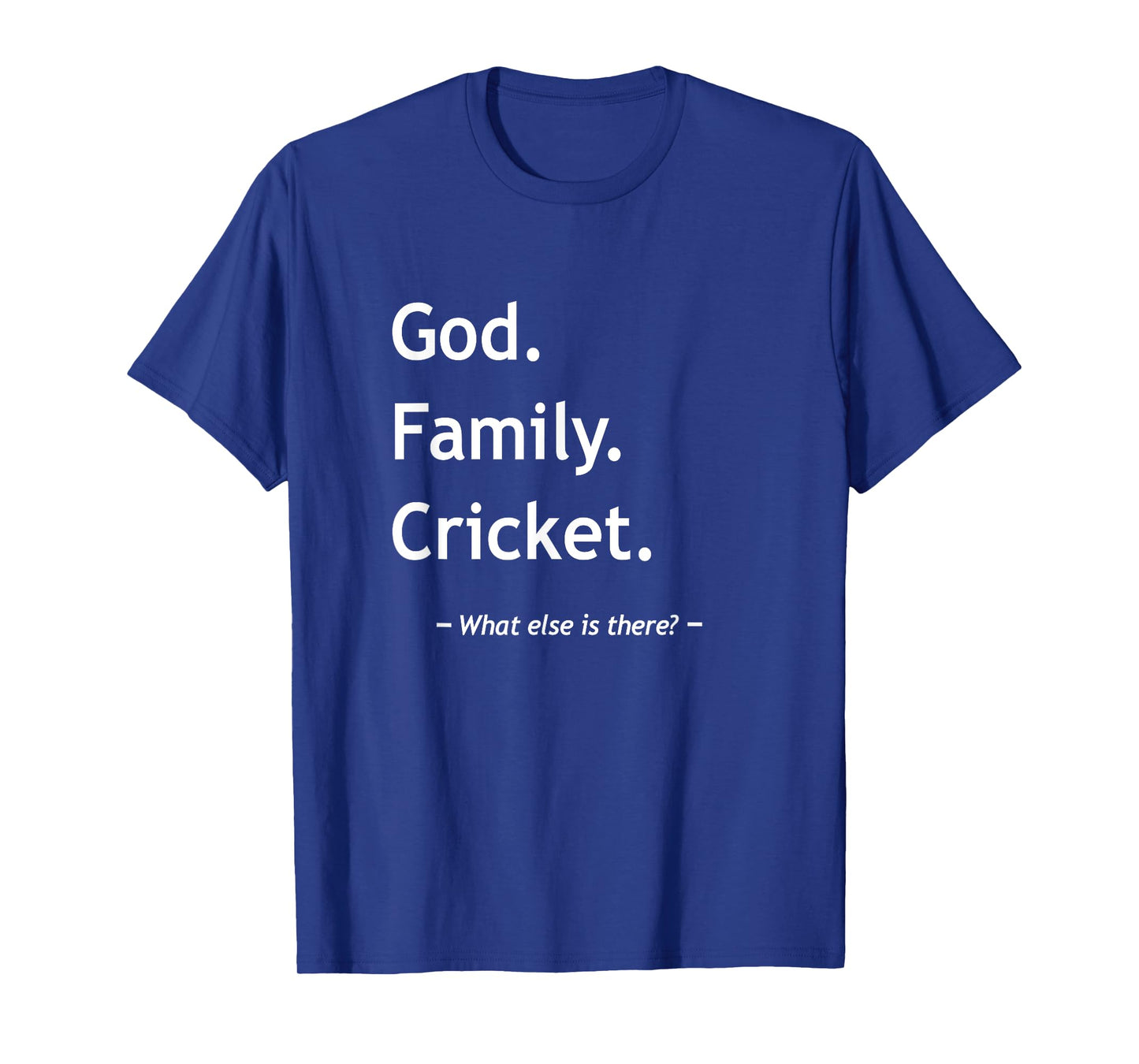 Christian Faith Jesus Christianity God Family Sport Cricket T-Shirt