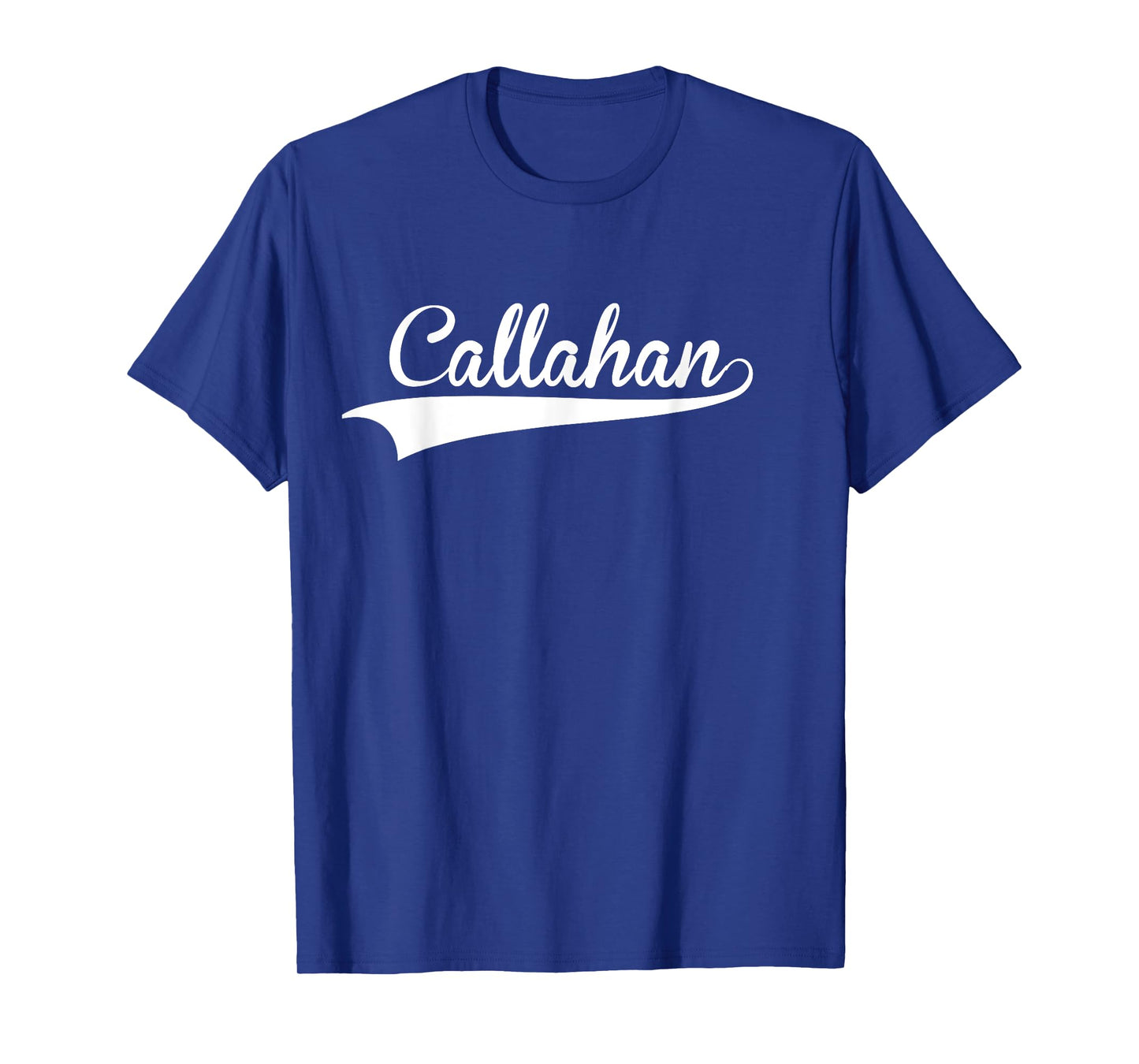 CALLAHAN Baseball Vintage Retro Font T-Shirt