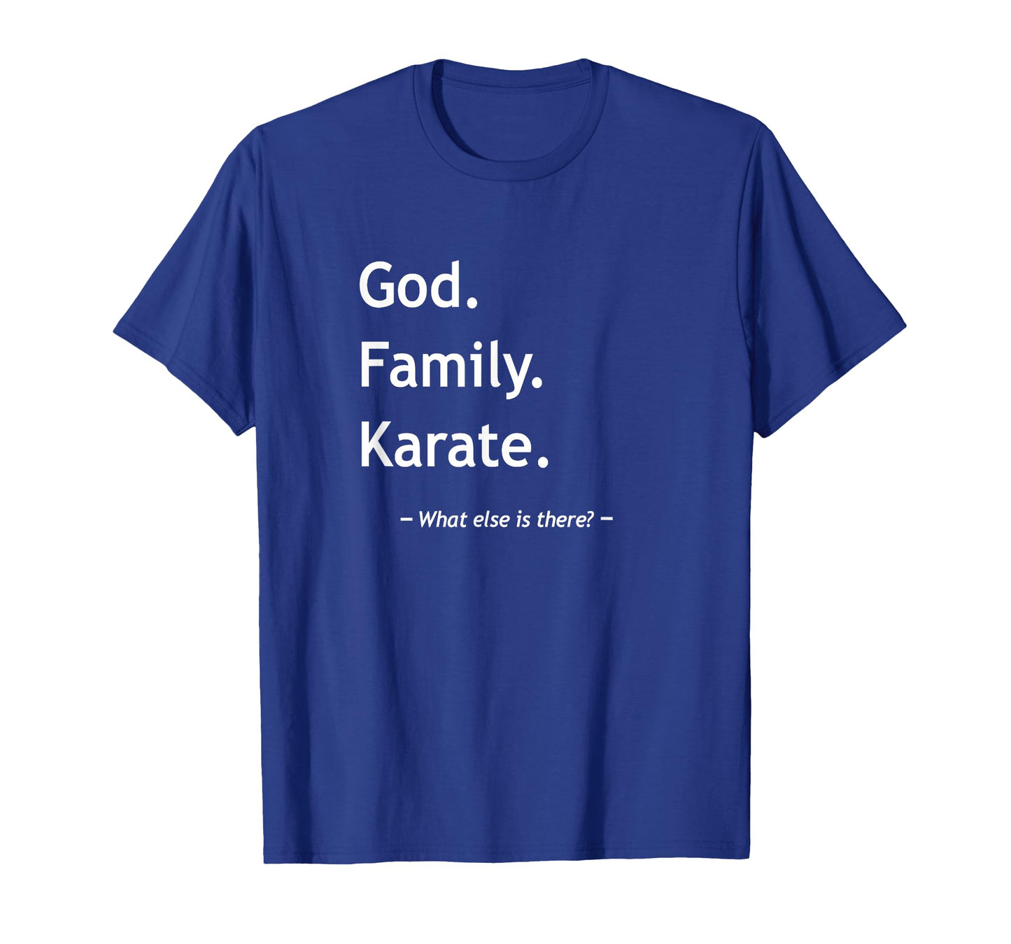 Christian Faith Jesus Christianity God Family Karate T-Shirt