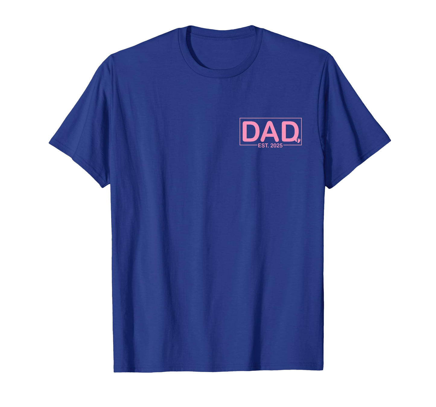 Dad Est. 2025 Logo Girl Loading New Dad To Be T-Shirt