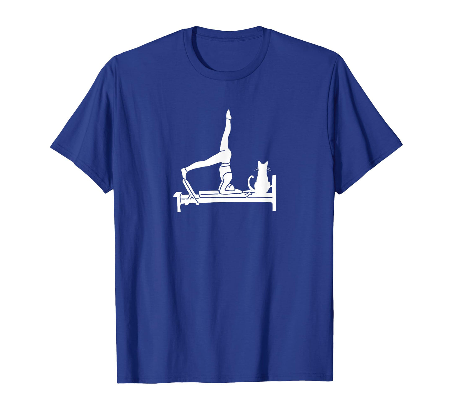Pilates cat Reformer Pilates class for fitness enthusiast Men Women T-Shirt