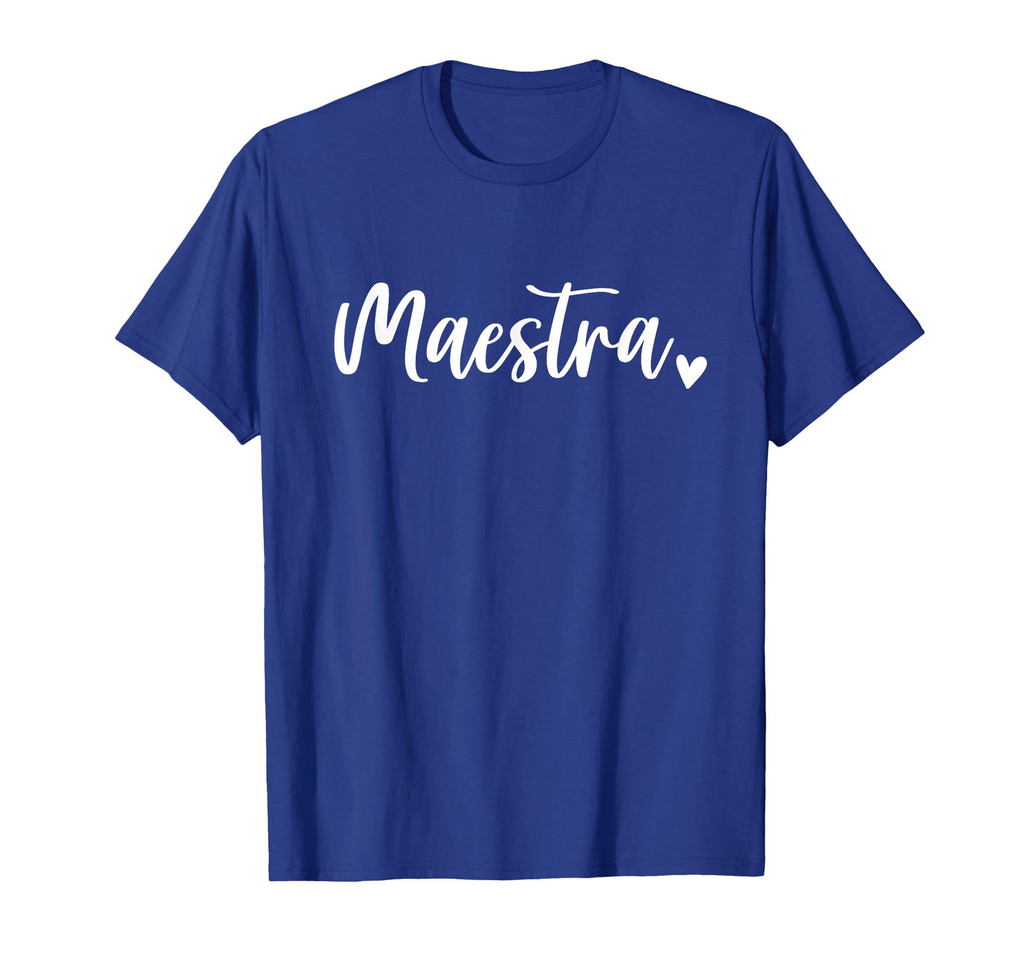 Maestra Cute Womens Bilingual Spanish Teacher T-Shirt