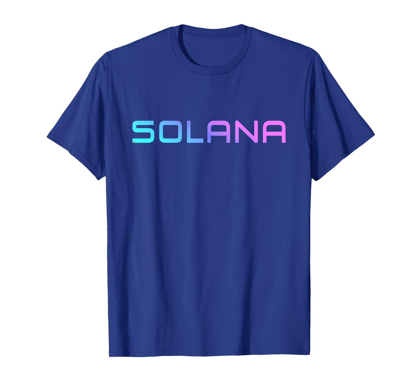 Colorful Solana SOL Crypto Blockchain Logo for Solana Hodler T-Shirt