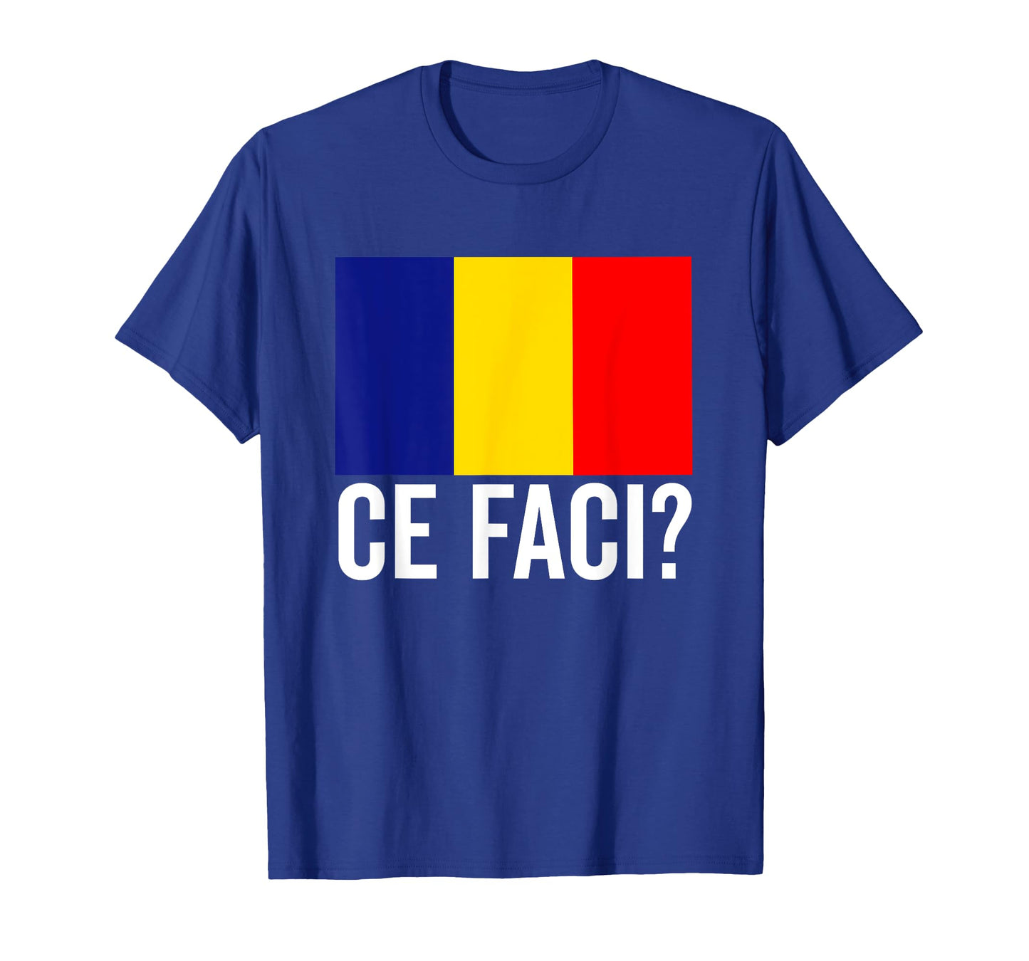 Romanian Flag Map For Men Women KidsRomania Souvenir Ce Faci T-Shirt