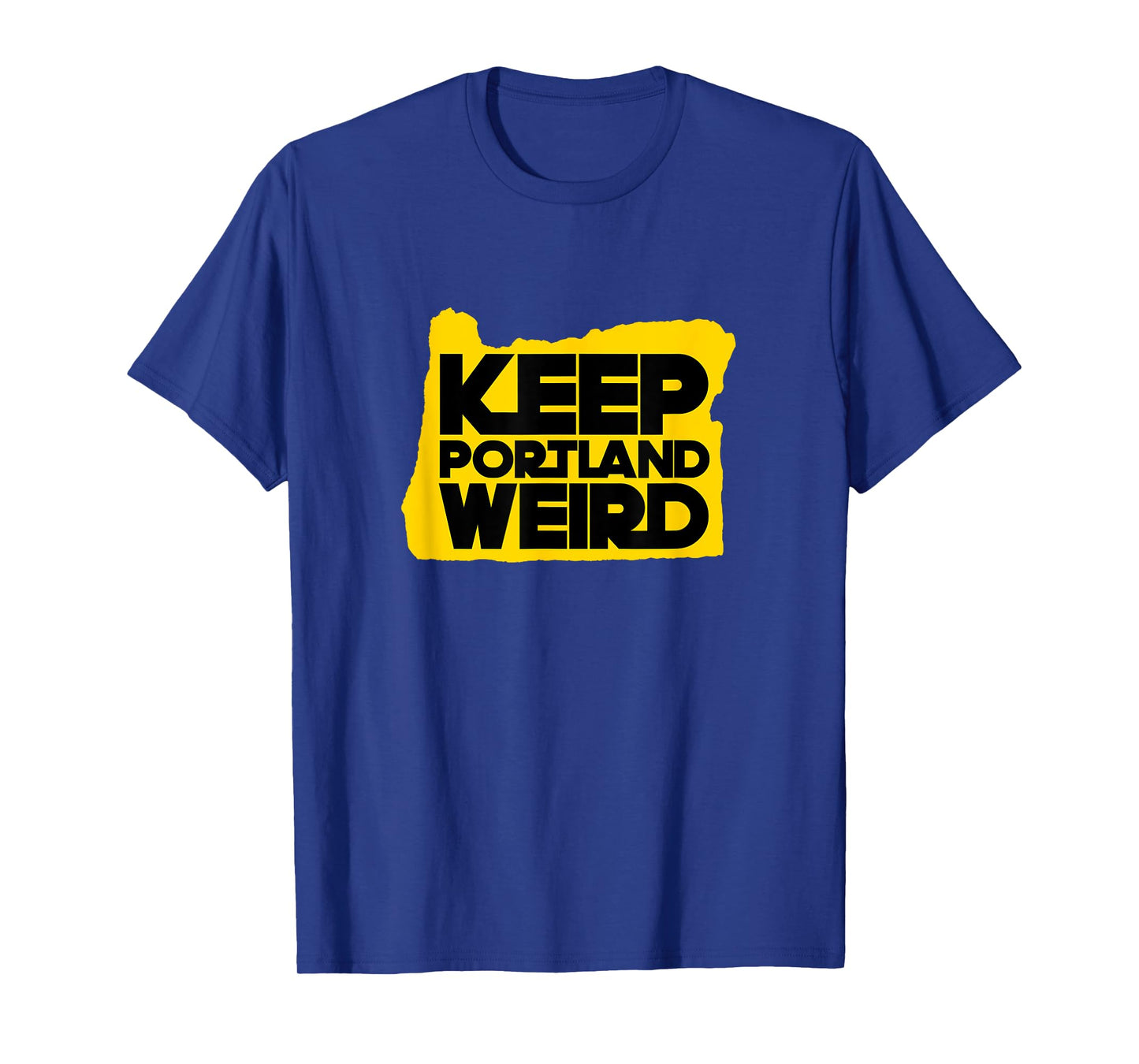 Keep Portland Weird Shirt with Oregon Silhouette