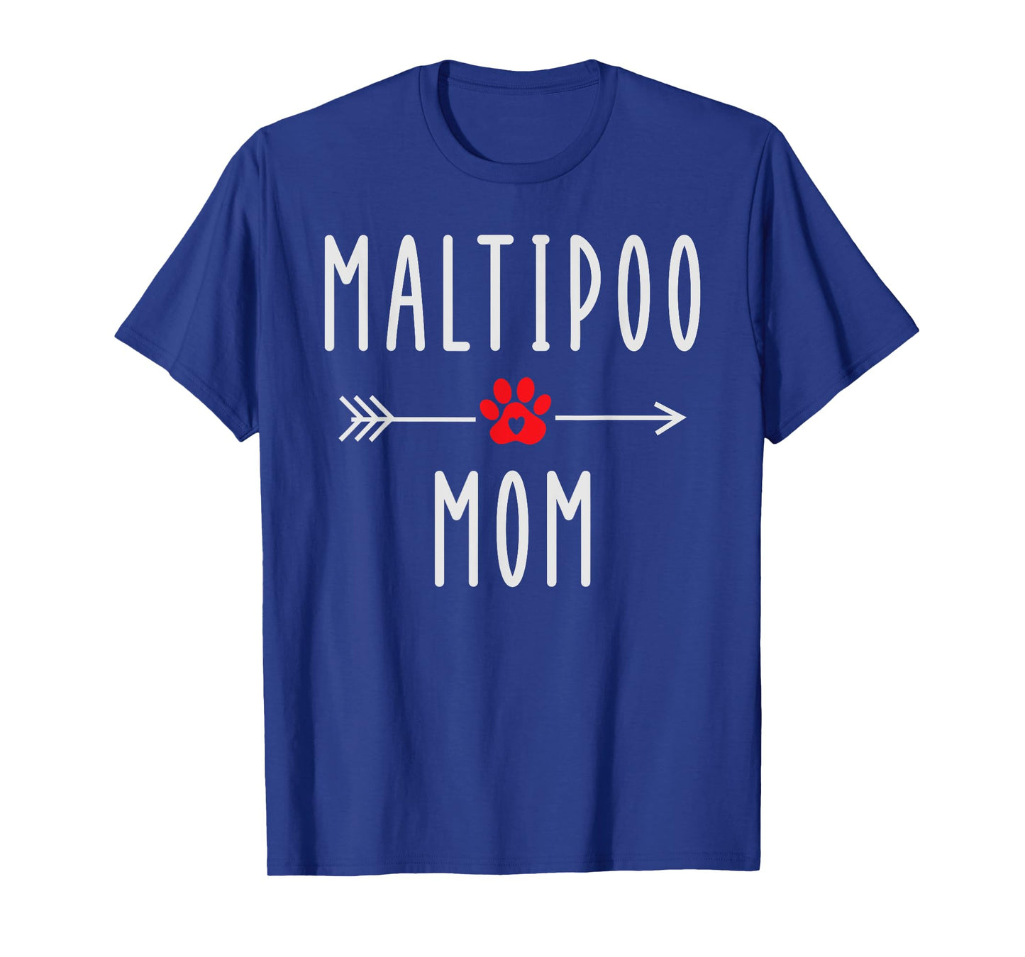 Maltipoo Mom Funny Womens Maltese Dog Lovers Gift Mama T-Shirt