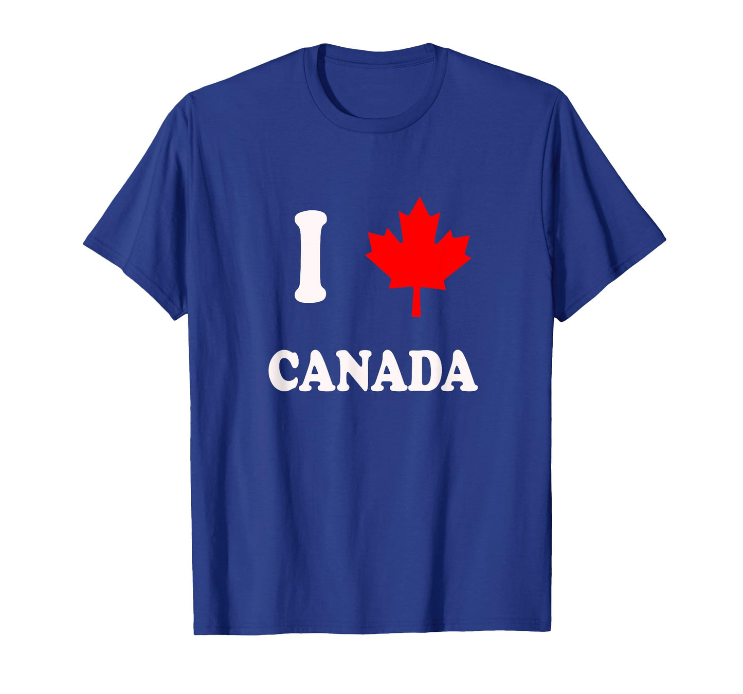 I maple leaf canada Minimalist Canada maple leaf heart T-Shirt