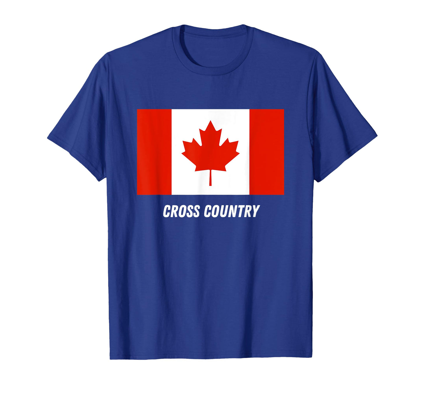 Patriotic Support Cross Country Canada Team Sport Canadian T-Shirt