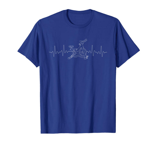 Exercise Bike - Spinning Class Cycling Gym Fitness Workout T-Shirt