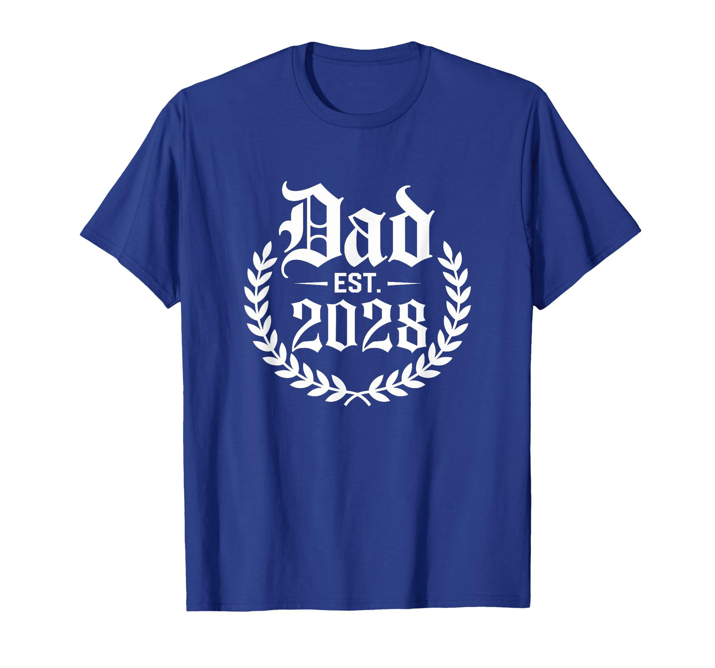 Dad Est 2028 Logo Dad 2028 Promoted To Daddy T-Shirt