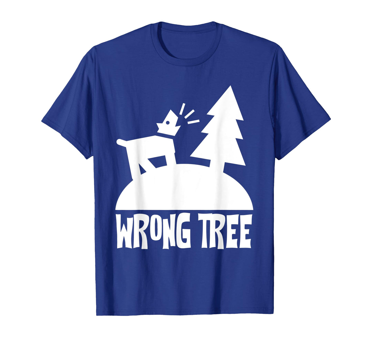 barking up the wrong tree funny dog pun T-Shirt