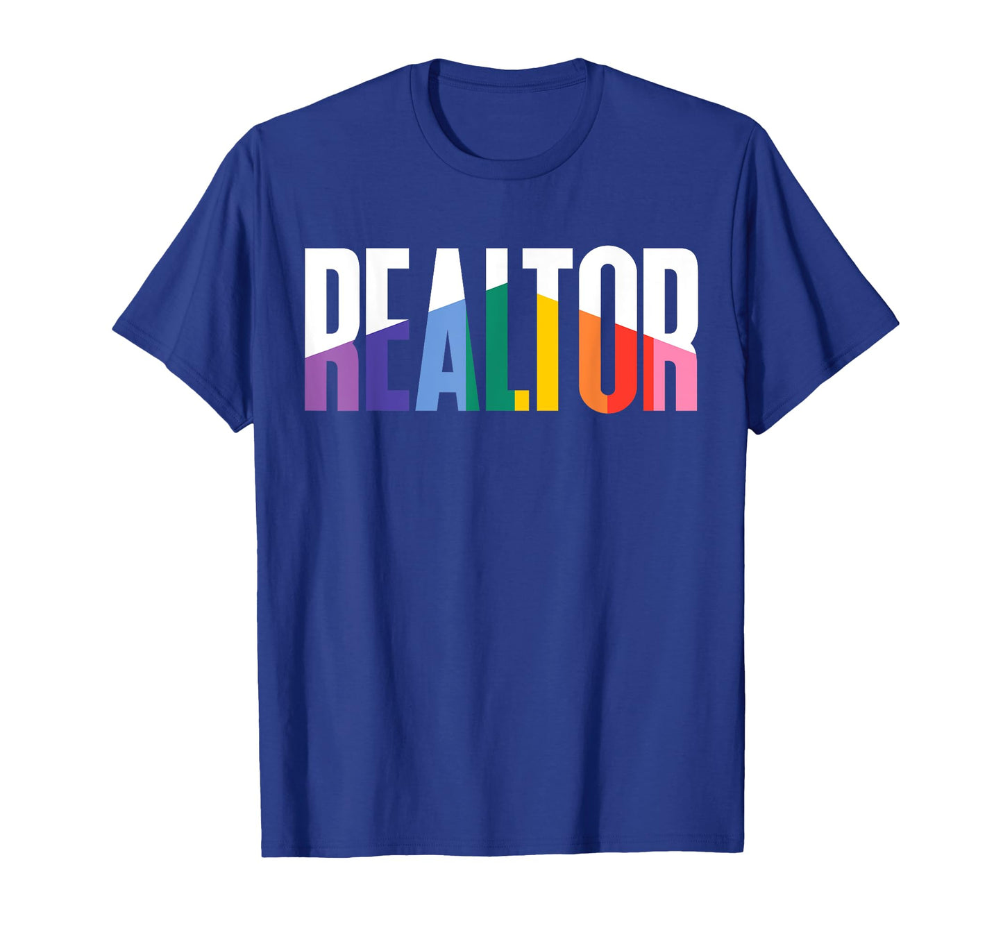 Gay Pride Realtor Rainbow Flag Lesbian Realtor Equality T-Shirt