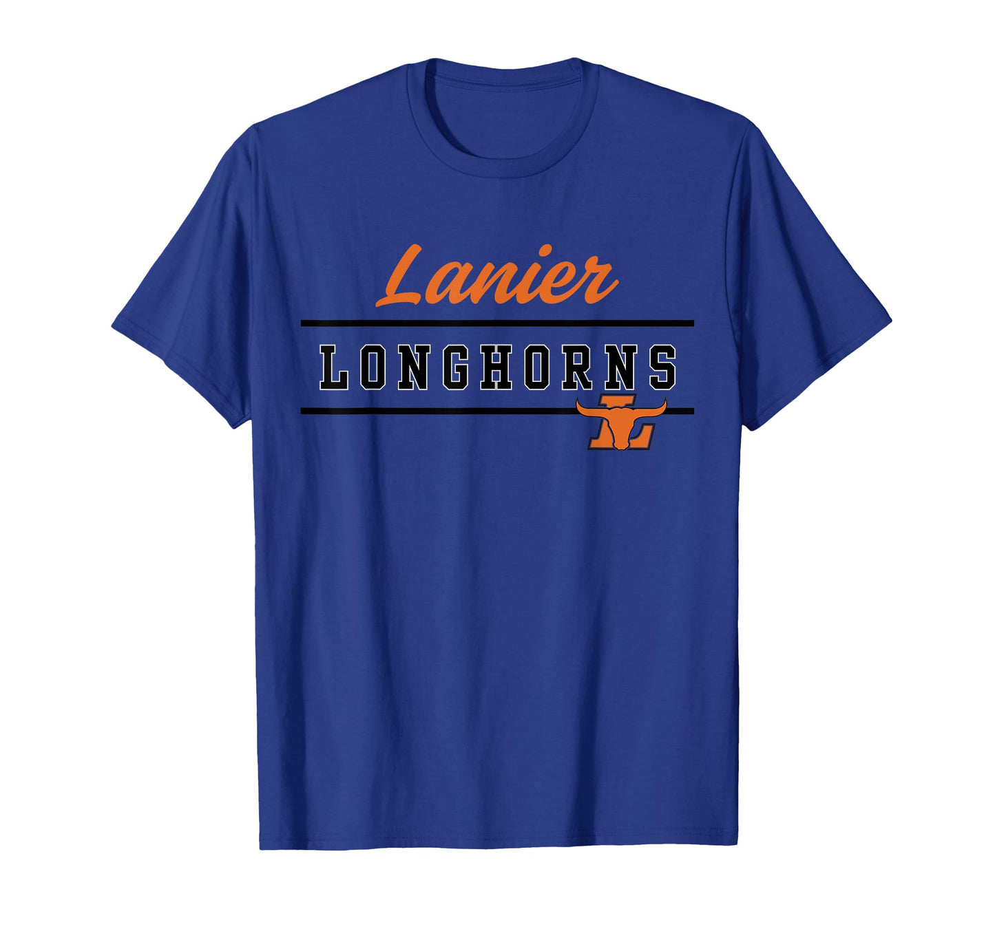 Lanier High School Longhorns Lined Up T-Shirt