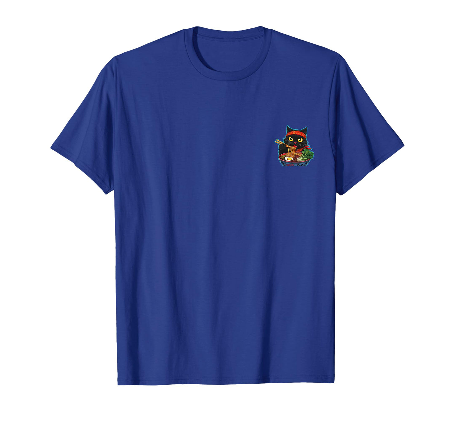 Cat Ramen Noodle Japanese Manga Cat T-Shirt