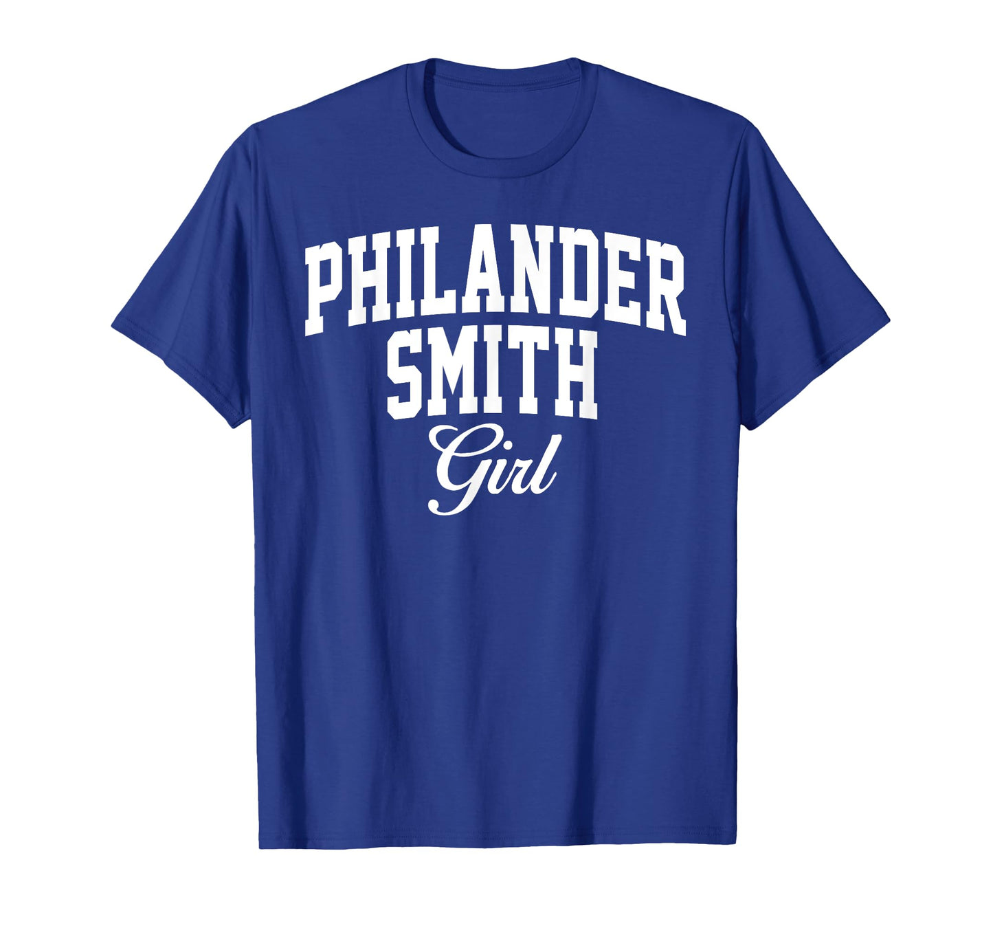 Philander Smith College Girl Arch Vintage Design Women Girls T-Shirt