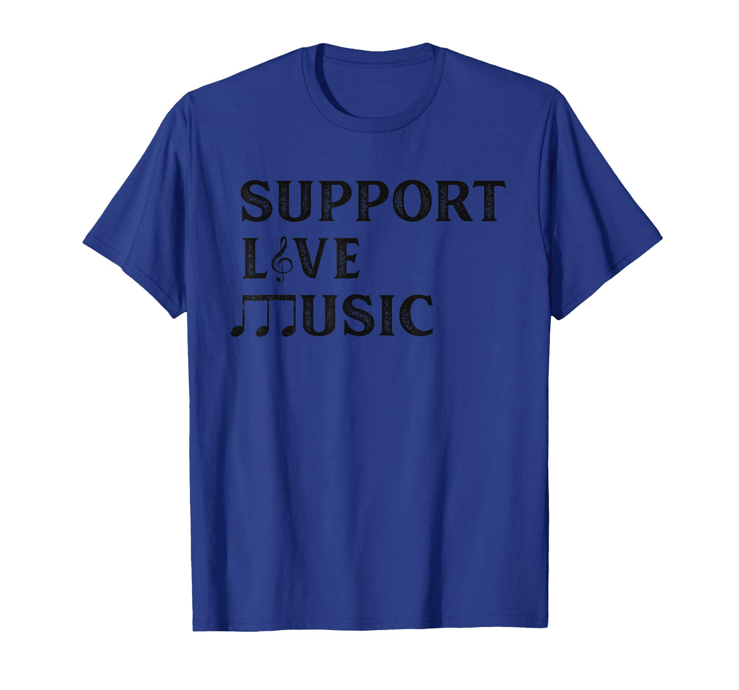 Support Live Music For Concertgoers Music and Festival Lover T-Shirt