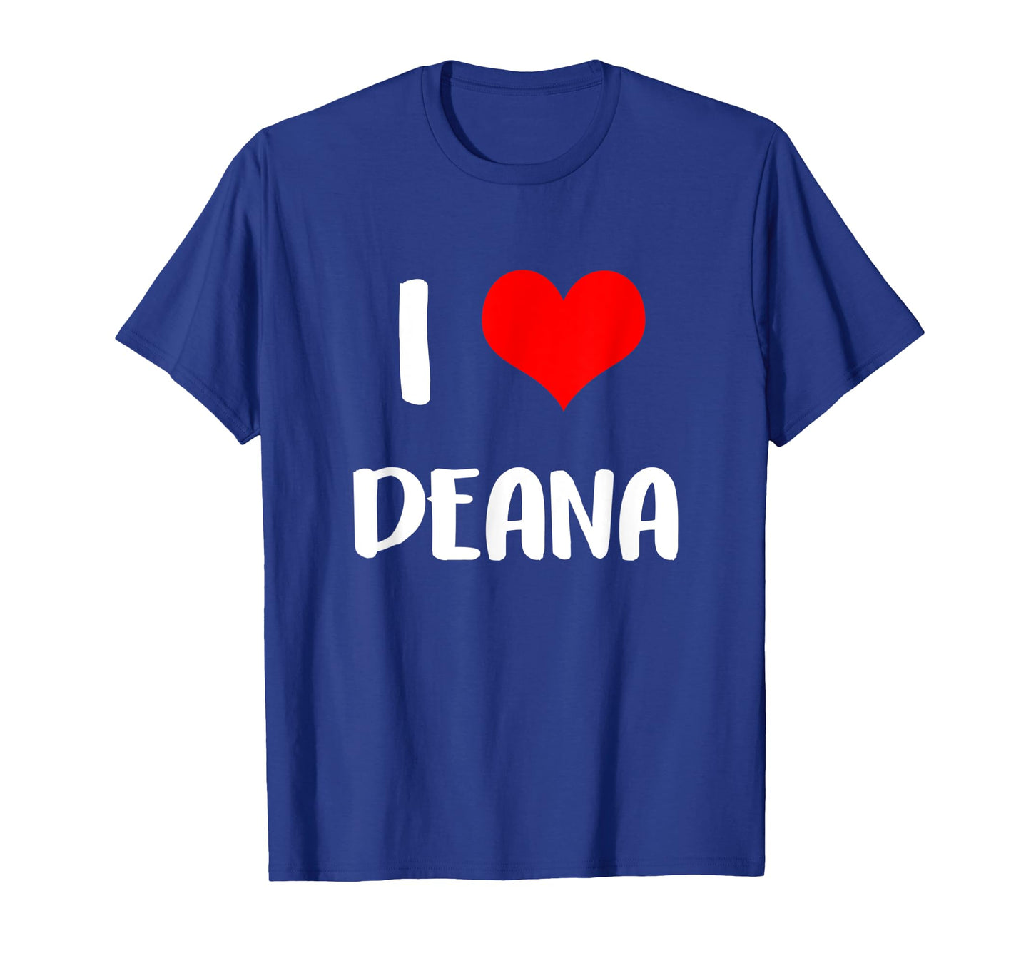 I love DEANA gift valentine guy heart Anniversary 6 T-Shirt