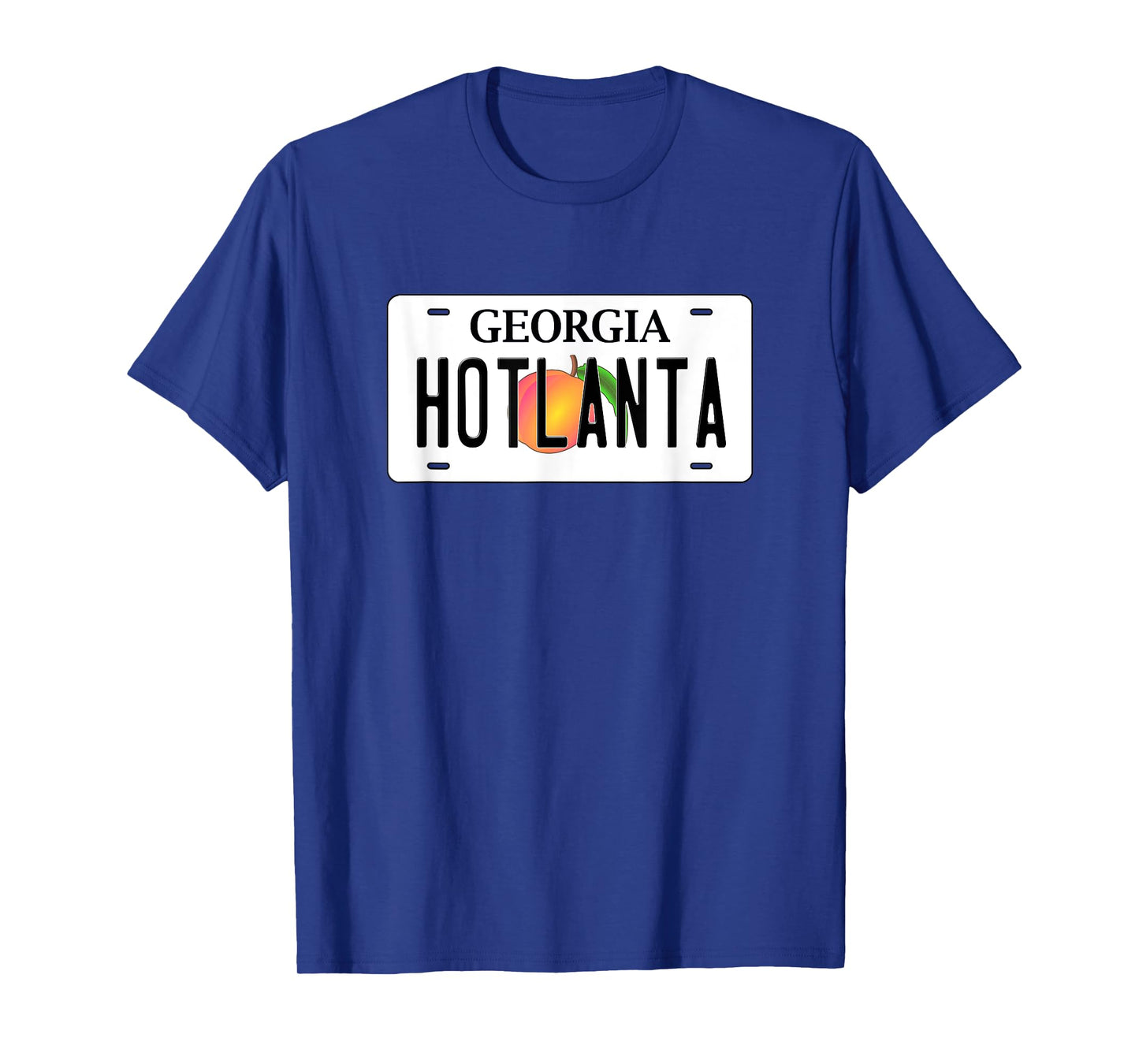 Hotlanta Georgia License Plate T-Shirt