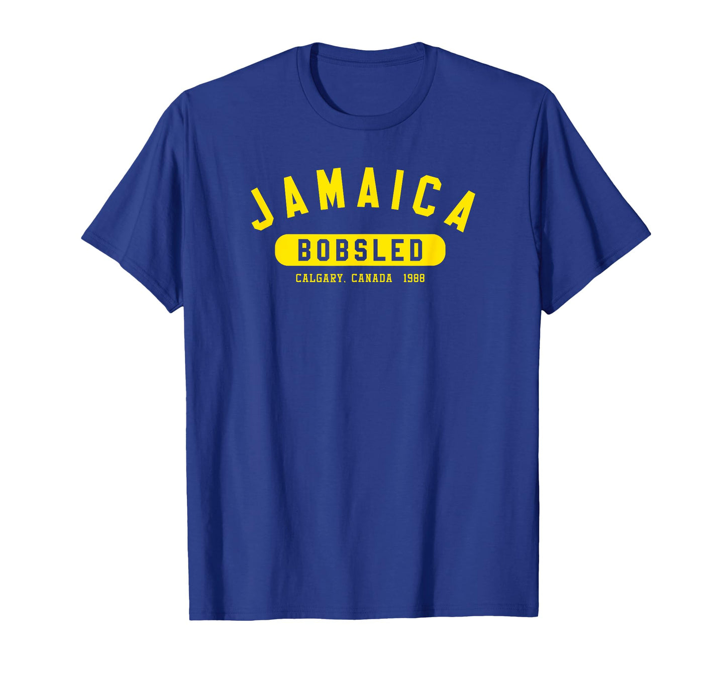 Jamaican Bobsled Team 1988 Vintage Jamaica Flag Retro Reggae T-Shirt