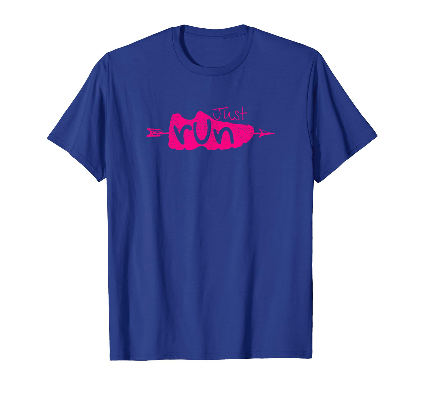 Girls XC Runner Cross Country CC Just Run Distance Running T-Shirt
