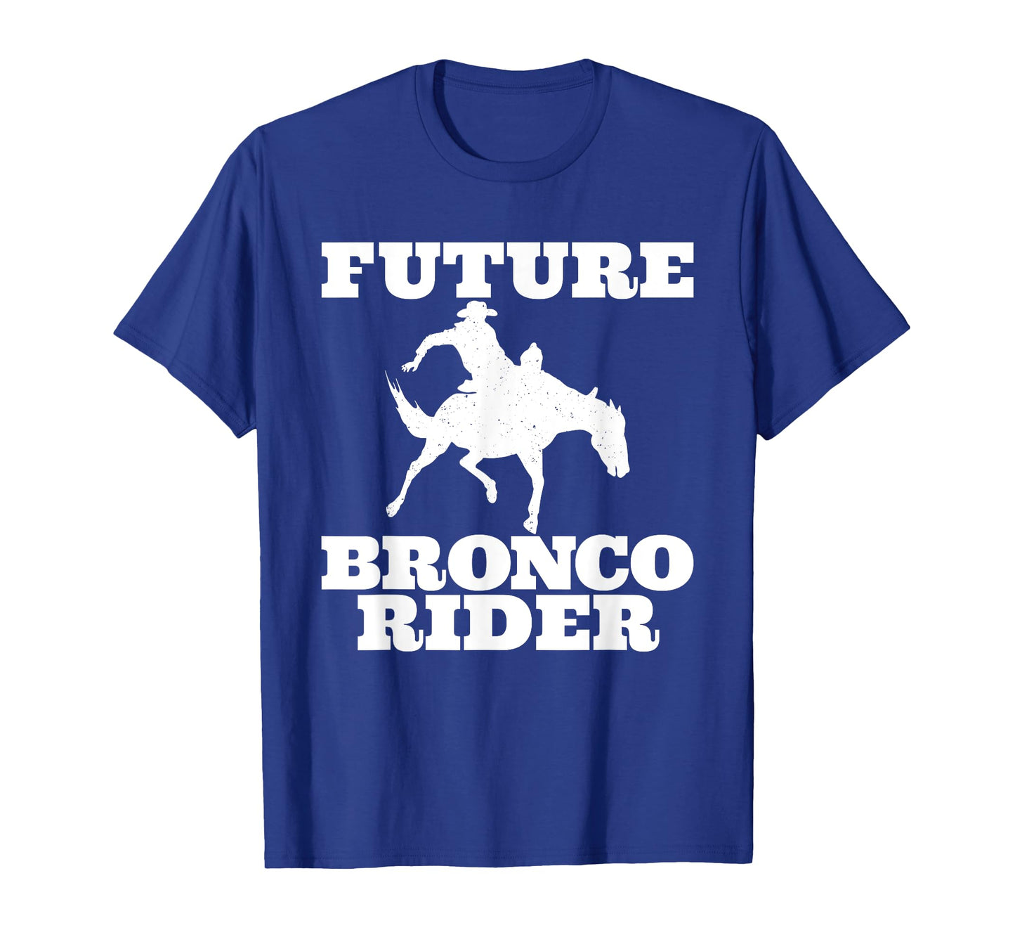 Future Bronco Rider Bucking Bronco Rodeo Wrangler Cowboy T-Shirt