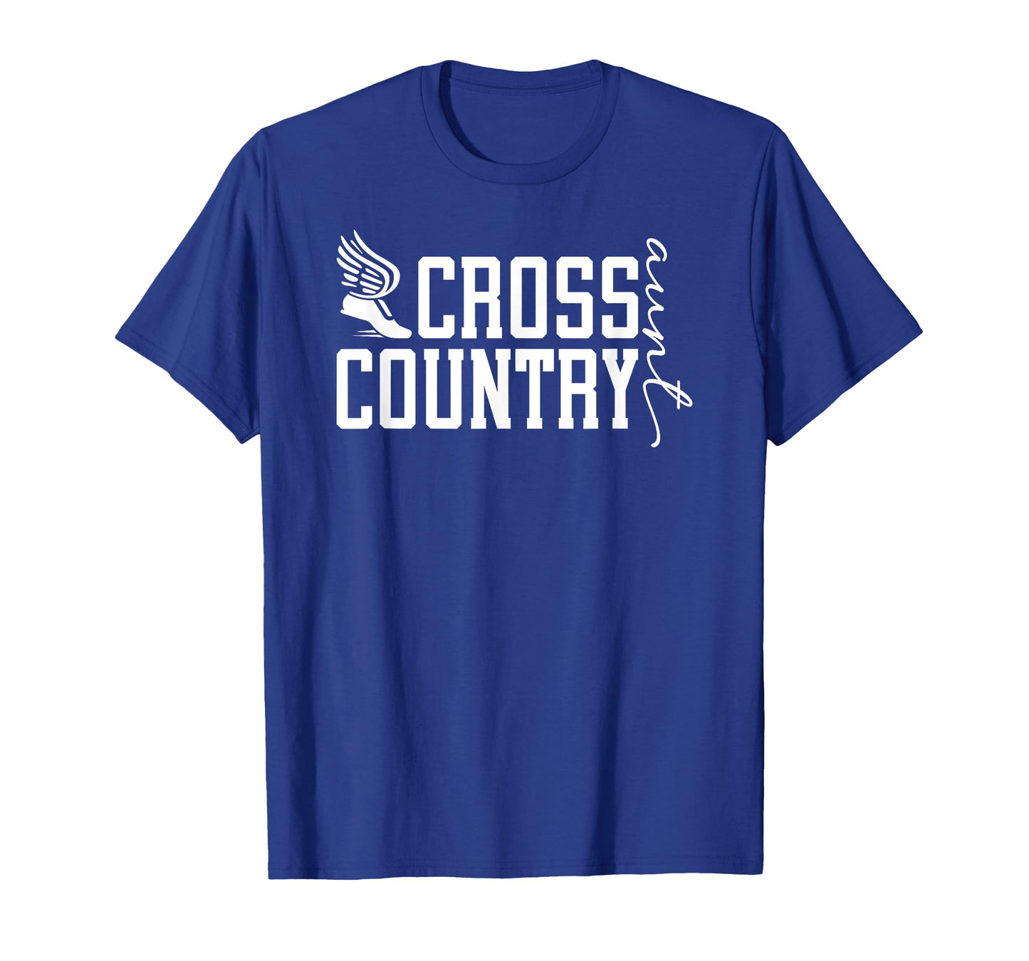Cross Country Aunt Of A Cross Country Runner Auntie XC Aunt T-Shirt